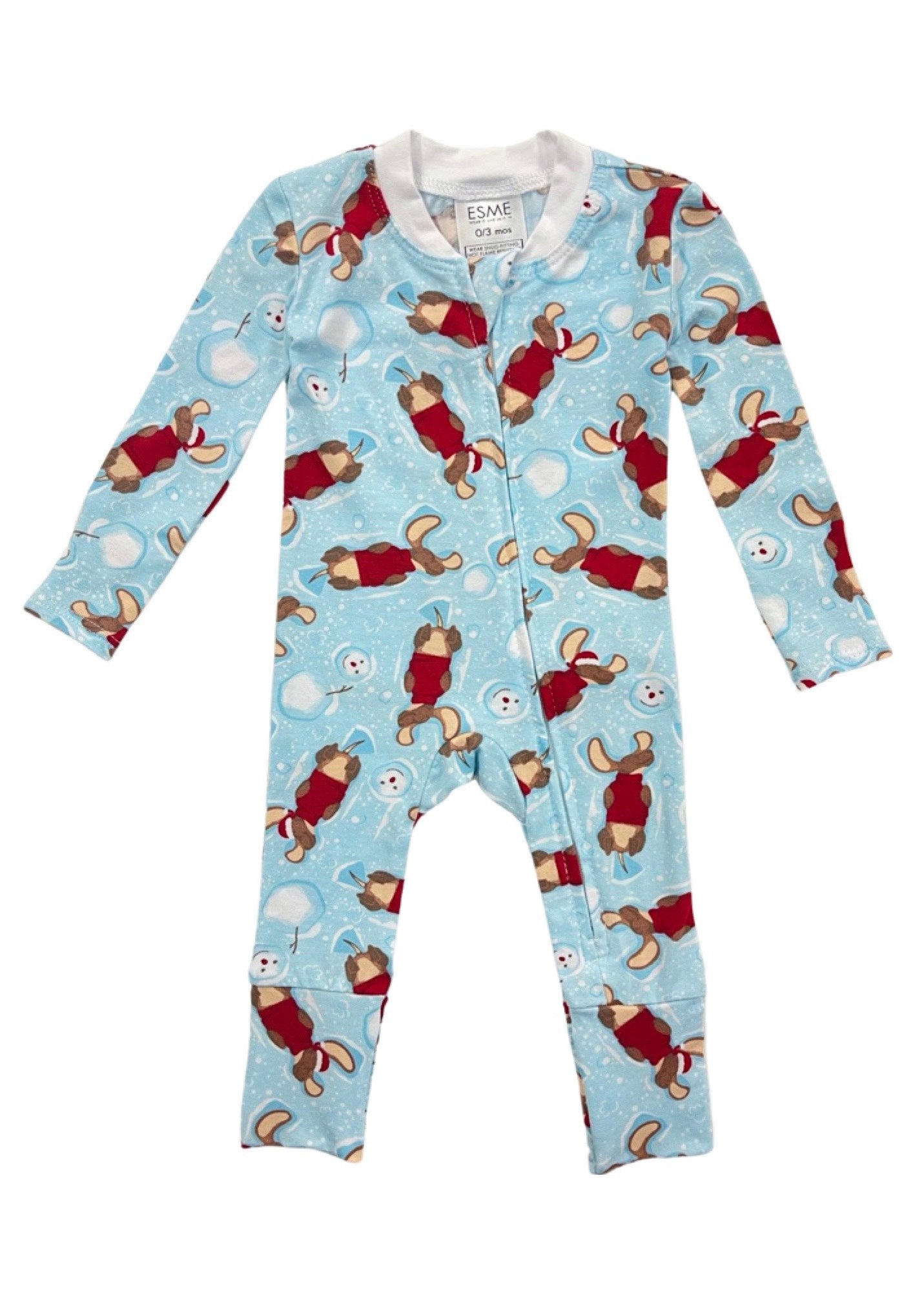 Santa Pup Flip Footie - Adorable Christmas Dog Pajamas for Small & Medium Breeds | Perfect for Holiday Photos & Cozy Nights