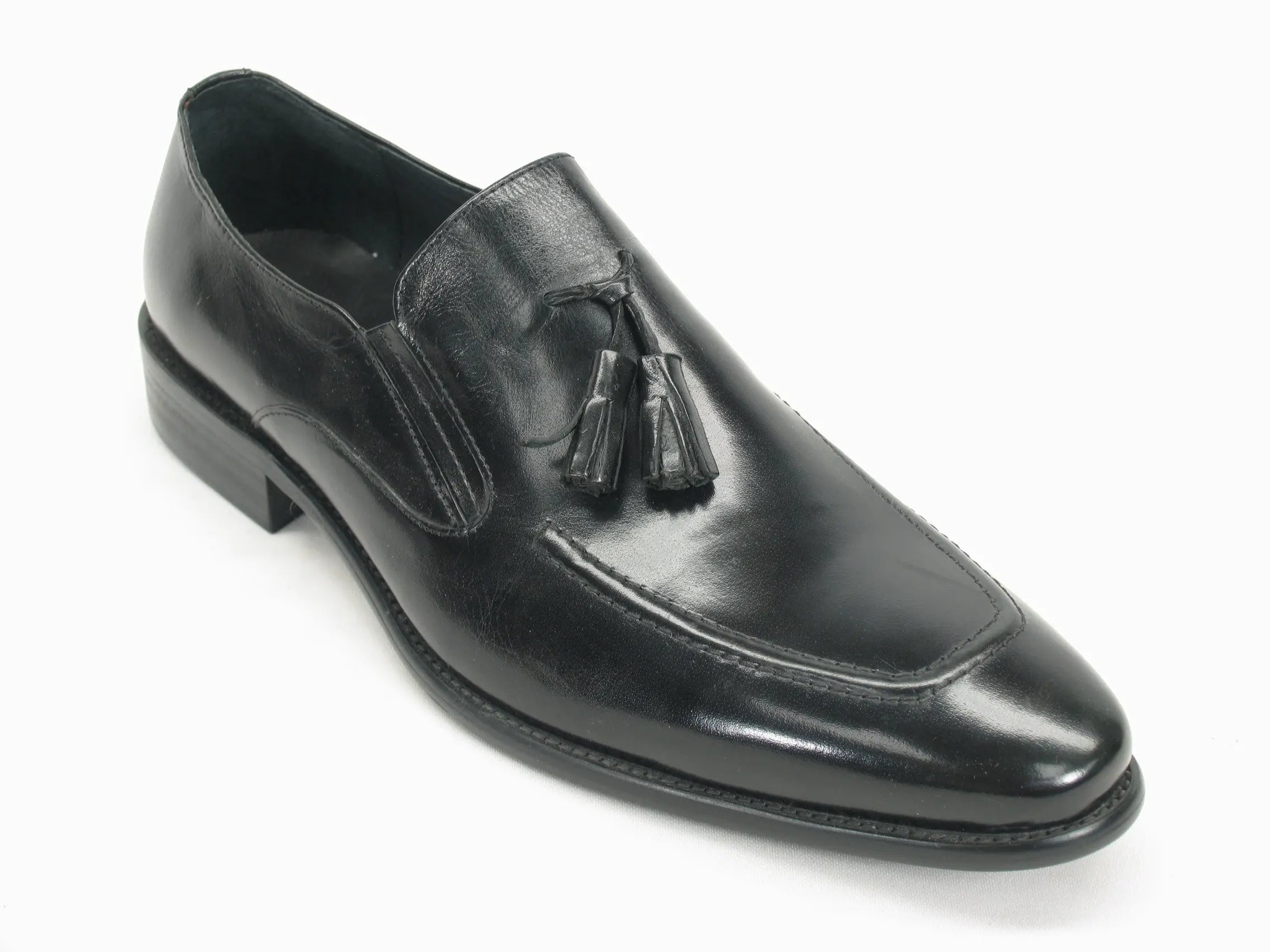 KS099 714 Genuine Leather Tassel Loafers for Men - Comfortable Slip-On Dress Shoes for Business, Office & Casual Wear