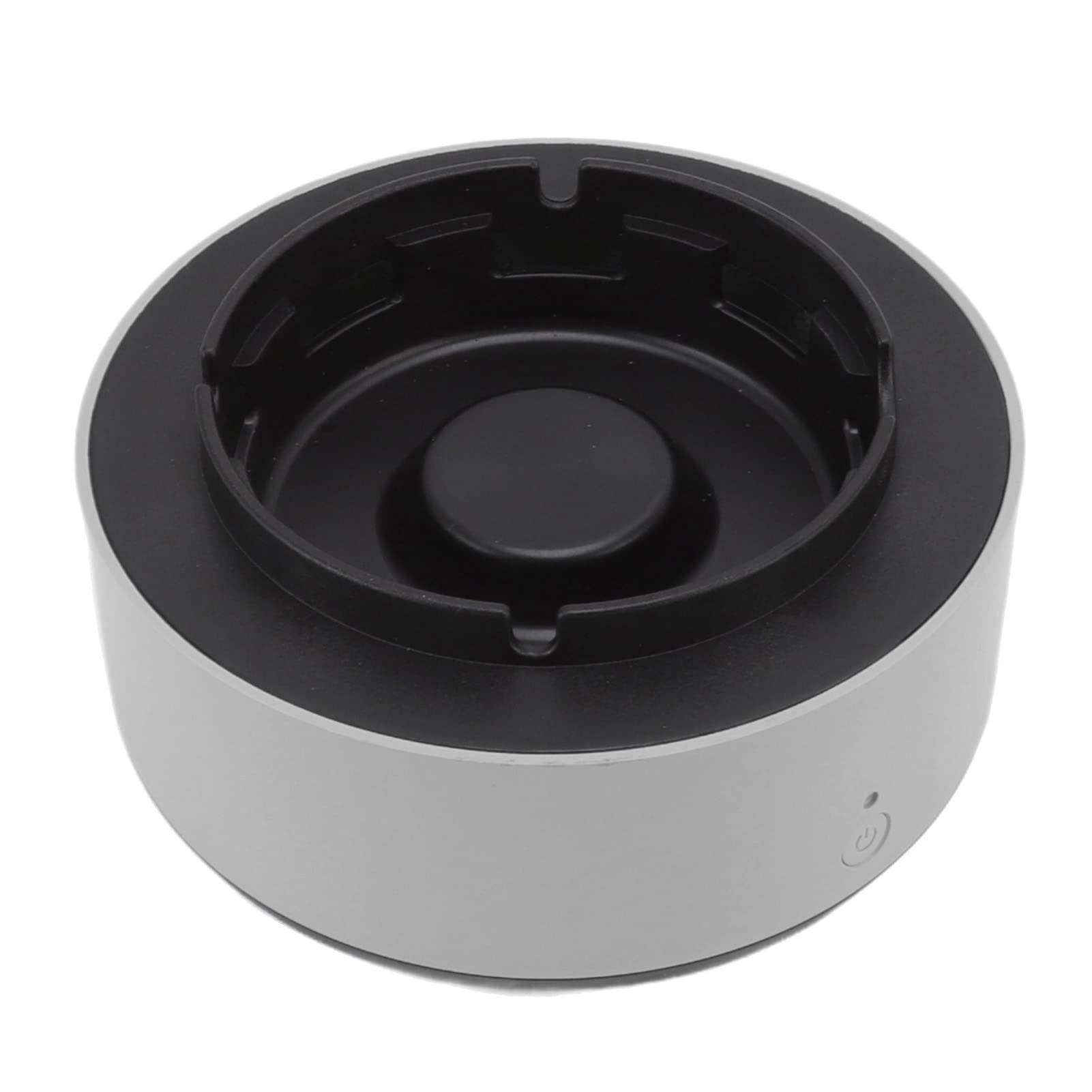 Rosvola Smart Ashtray - Smokeless, Low Noise, Compact Design with Aromatherapy Tablet for Office & Home Use | Grey Black Color | Perfect for Indoor Smoking Areas, Workspaces, and Relaxation Spaces