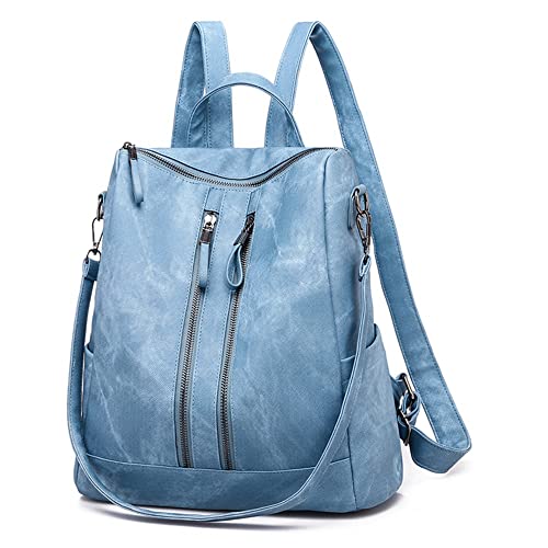 Double Zipper Blue