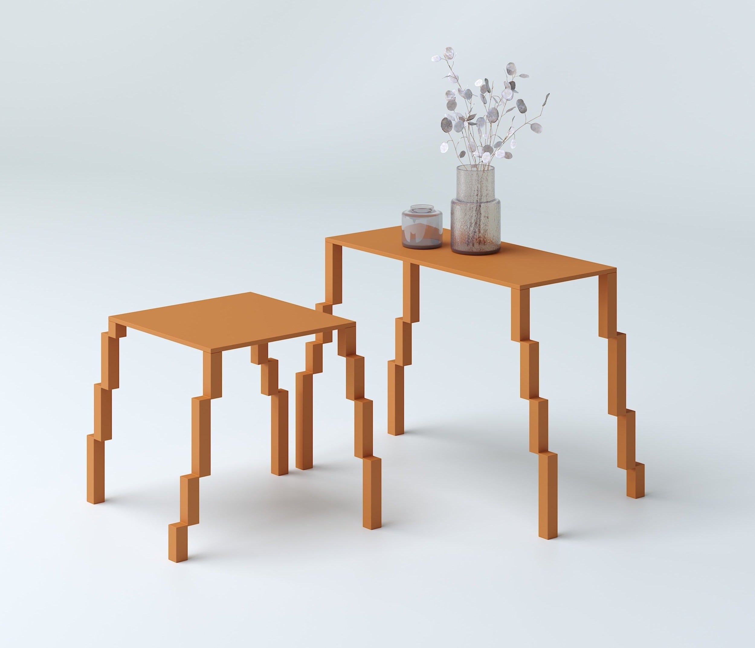 Oitoproducts Bug 3060 Modern Side Table - Compact End Table for Living Room, Bedroom, or Office - Perfect for Small Spaces, Coffee Table Alternative, Nightstand Replacement