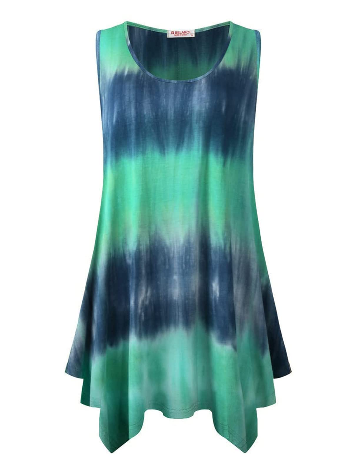 BELAROI Women's Summer Tank Tops - Sleeveless Loose Flowy Tunic Tops for Leggings | Casual Comfort Wear for Yoga, Beach & Everyday Outfits