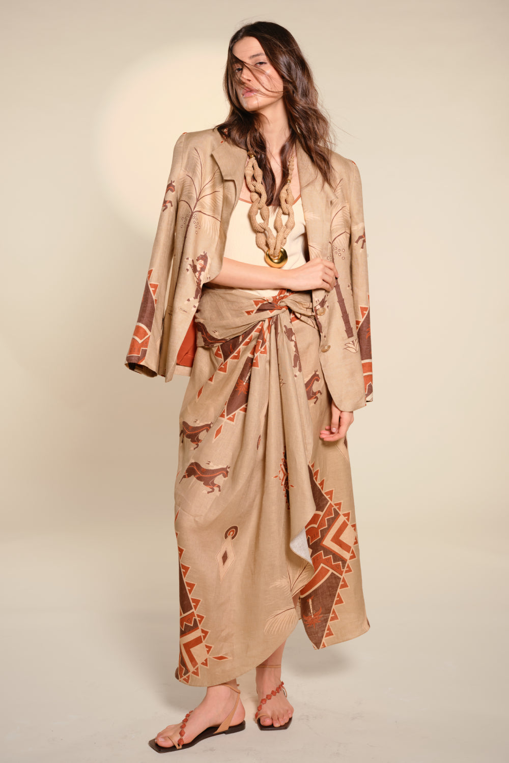 Encanto Pacifico Women's Floral Maxi Dress - Lightweight Summer Beach Dress for Vacations & Outdoor Parties