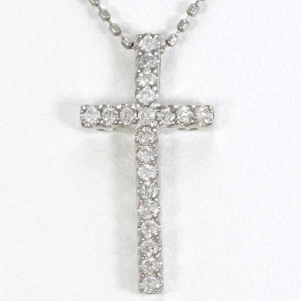 18K White Gold Diamond Necklace for Women - Elegant Dainty Pendant Jewelry Gift for Anniversary, Valentine's Day & Special Occasions