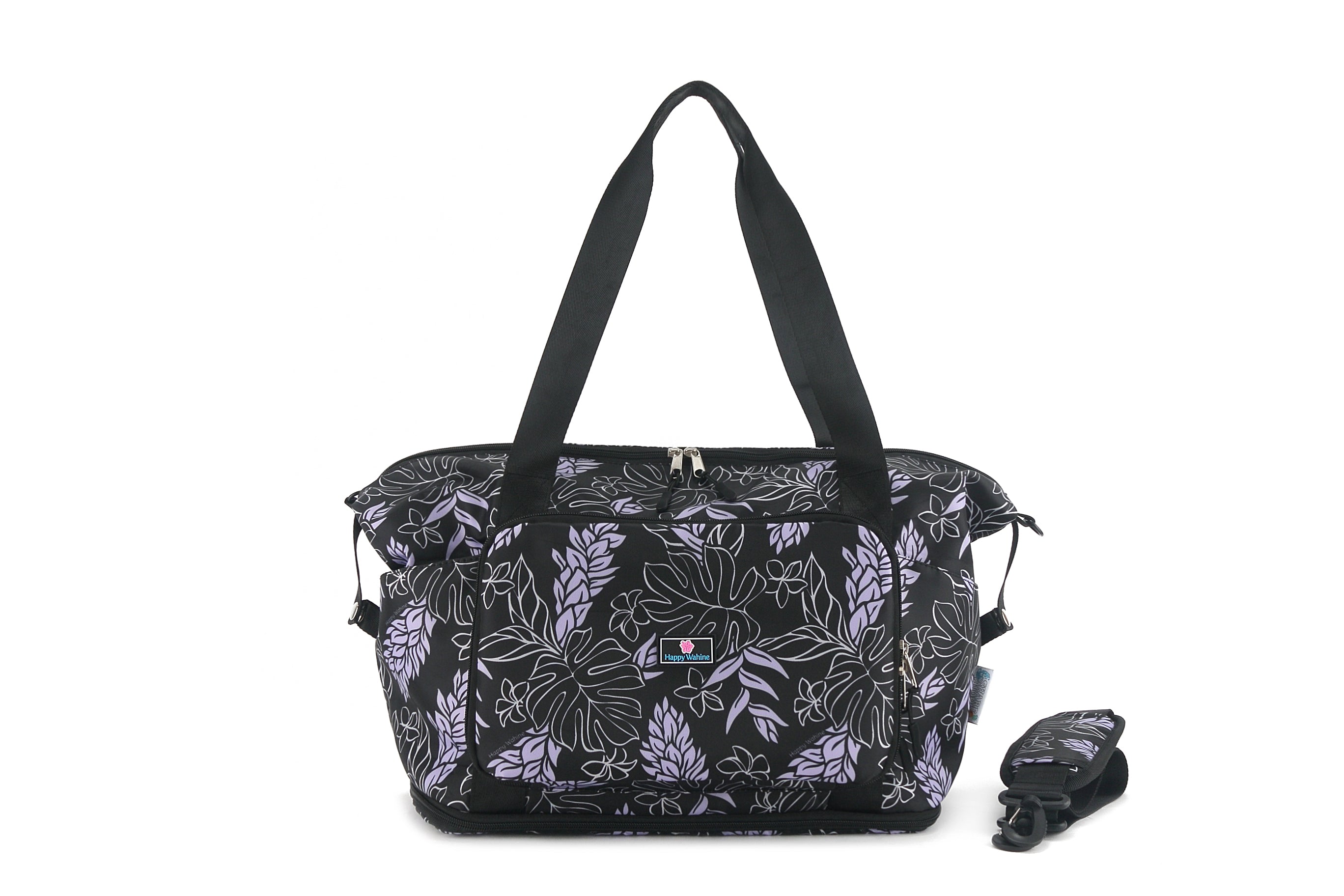 Foldable Duffle Bag Sydney Ginger Black - Lightweight Travel Duffel for Gym, Weekend Trips & Outdoor Adventures