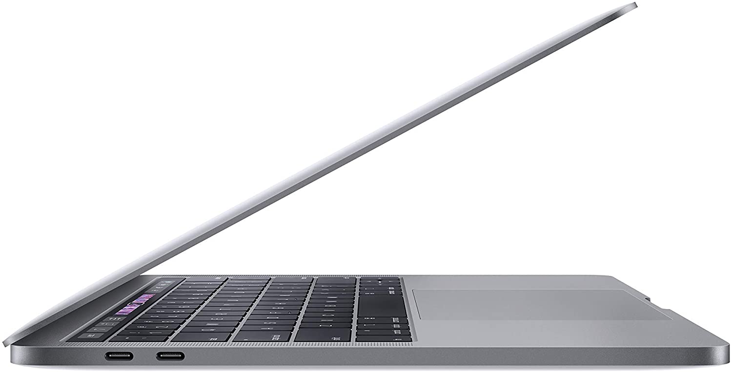 Apple MacBook Pro 13.3-inch Laptop with Touch Bar (2019 Model) - Intel Core i5 1.4GHz, 8GB RAM, 128GB SSD, Space Gray (MUHN2LL/A) - Perfect for Business, Design & Creative Work
