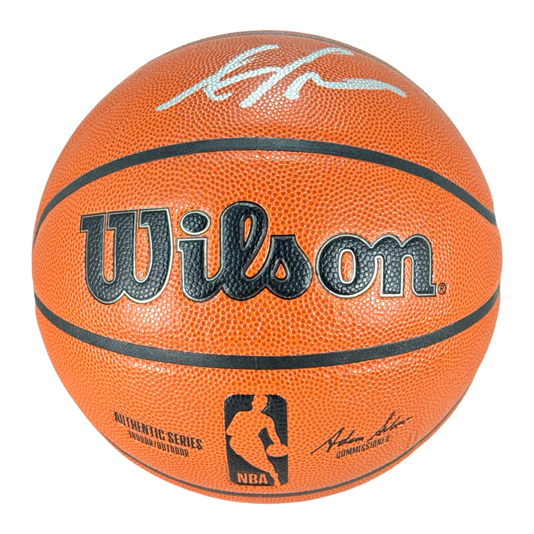 Amar'e Stoudemire Autographed Wilson Authentic Series Basketball with Beckett COA - Collectible NBA Memorabilia for Fans and Sports Enthusiasts