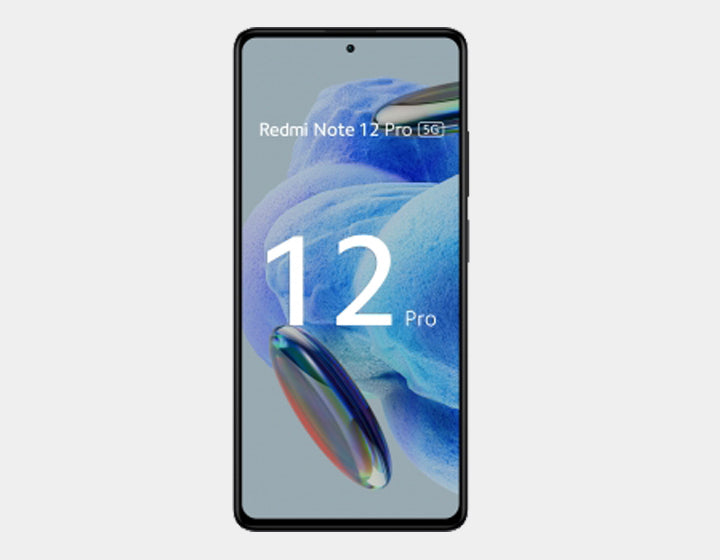 Xiaomi Redmi Note 12 Pro 5G Smartphone - 256GB ROM 8GB RAM Dual SIM Unlocked GSM Android Phone (Black) for Streaming, Gaming & Productivity
