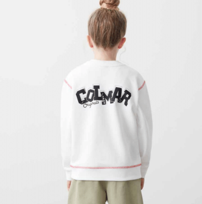 COLMAR Crew Neck Top for Kids (4-12 Years) - Soft Cotton Comfortable T-Shirt for School, Play & Everyday Wear