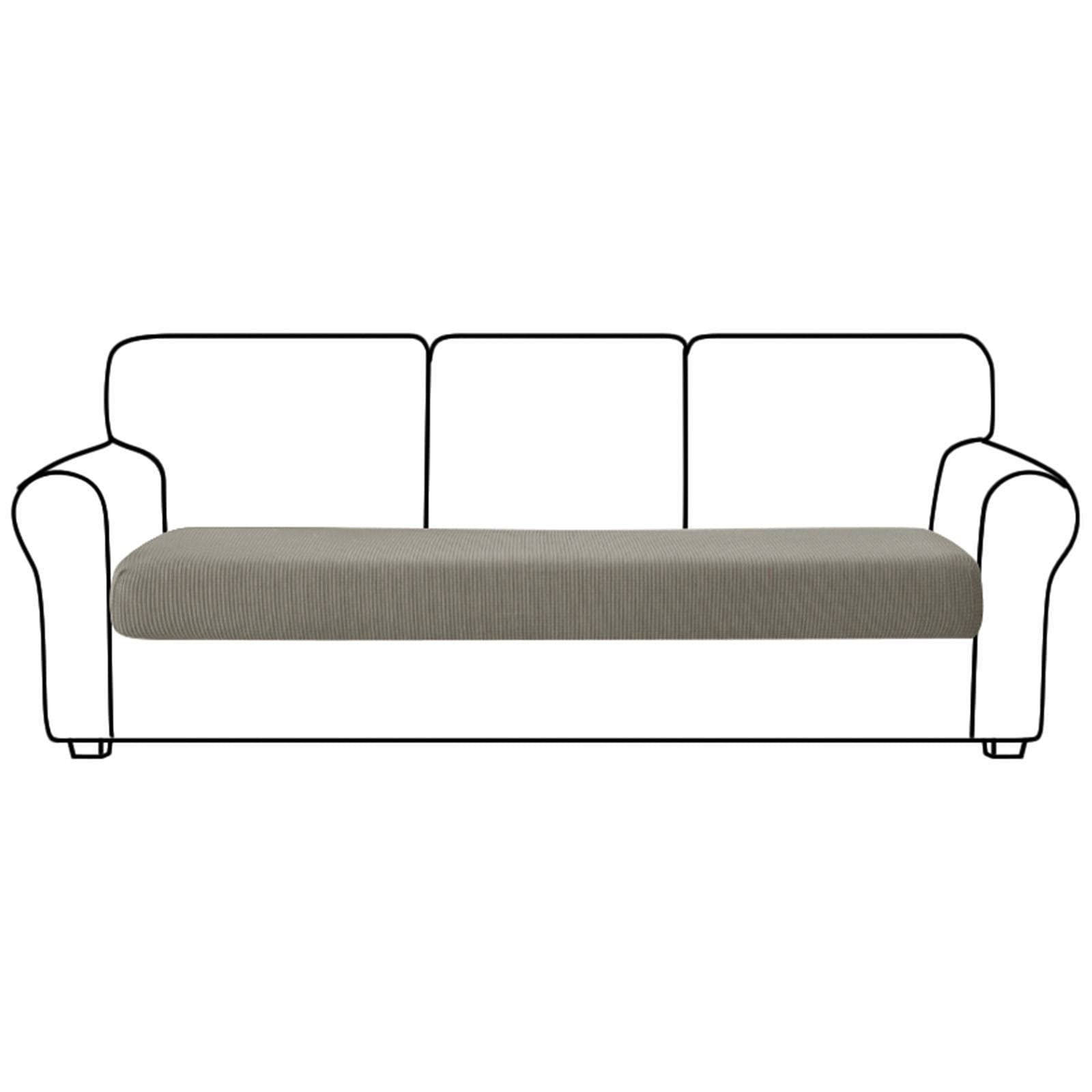 SINKITA Velvet Stretch Sofa Slipcover - 1/2/3/4 Seater Couch Cover, Furniture Protector for Living Room, Bedroom & Office - Soft Velvet Fabric, Easy Fit Design (Available in Multiple Colors)