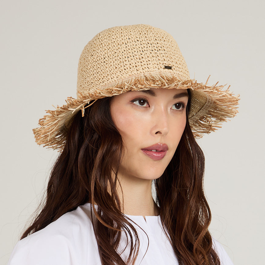 Joni Crochet Bucket Hat for Women - Handmade Boho Summer Beach Hat - Perfect for Outdoor, Music Festivals & Vacation Accessories