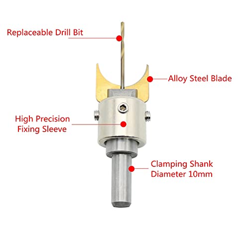 Premium Carbide Wood Router Bits Set - Woodworking Milling Cutter with Ball Blade for Wooden Beads, Molding & Drilling | Perfect for DIY Projects, Furniture Making & Crafting