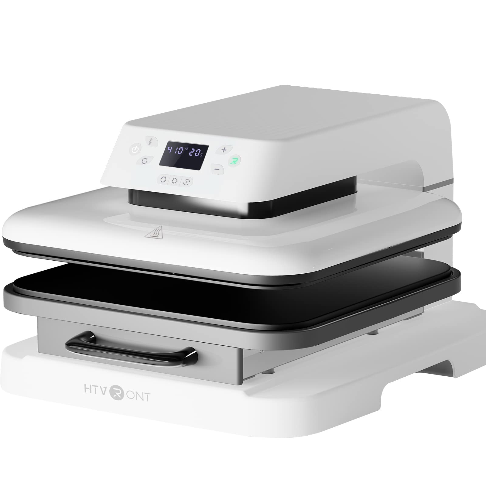 HTVRONT 15x15 Auto Heat Press Machine for T-Shirts - Smart Professional Heat Transfer Press with Auto Release for Sublimation, Vinyl & DIY Projects - Perfect for Custom T-Shirts, Mugs & Home Decor