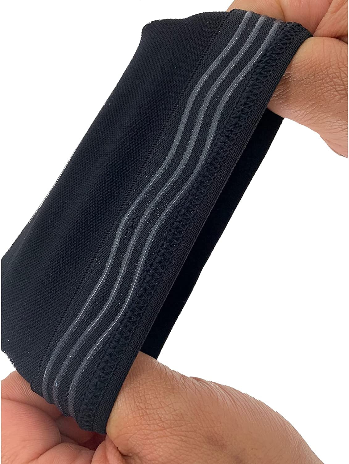 Mojo 20-30 mmHg Compression Socks for Women & Men - Firm Support Medical Arm Sleeves for Lymphedema, Edema, Circulation - Black (Pair) - Perfect for Travel, Nursing, Recovery & Daily Wear