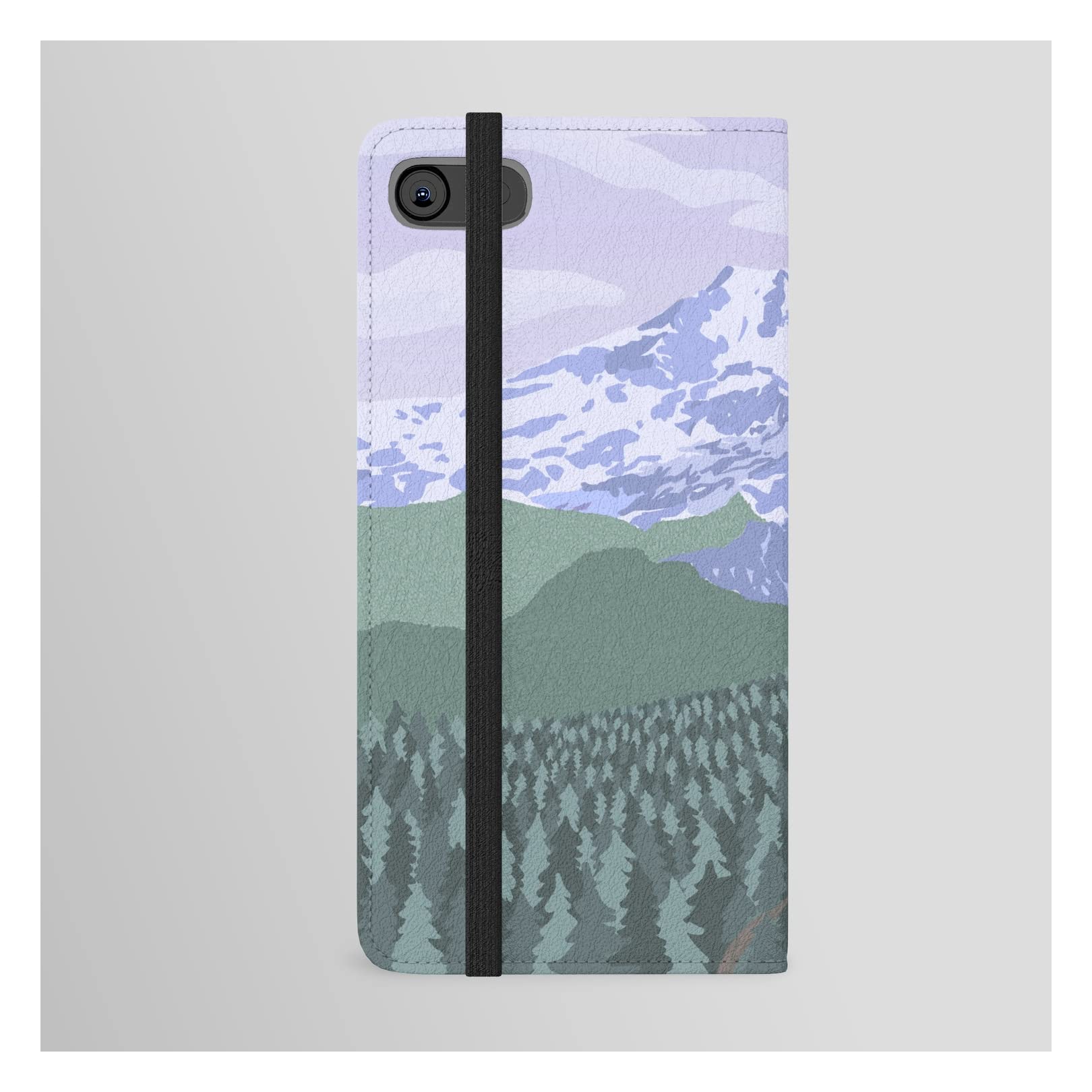 Mary Wilder Mount Baker National Forest Washington State National Park iPhone 7 Wallet Phone Case - Durable Slim Design for Everyday Use & Outdoor Adventures