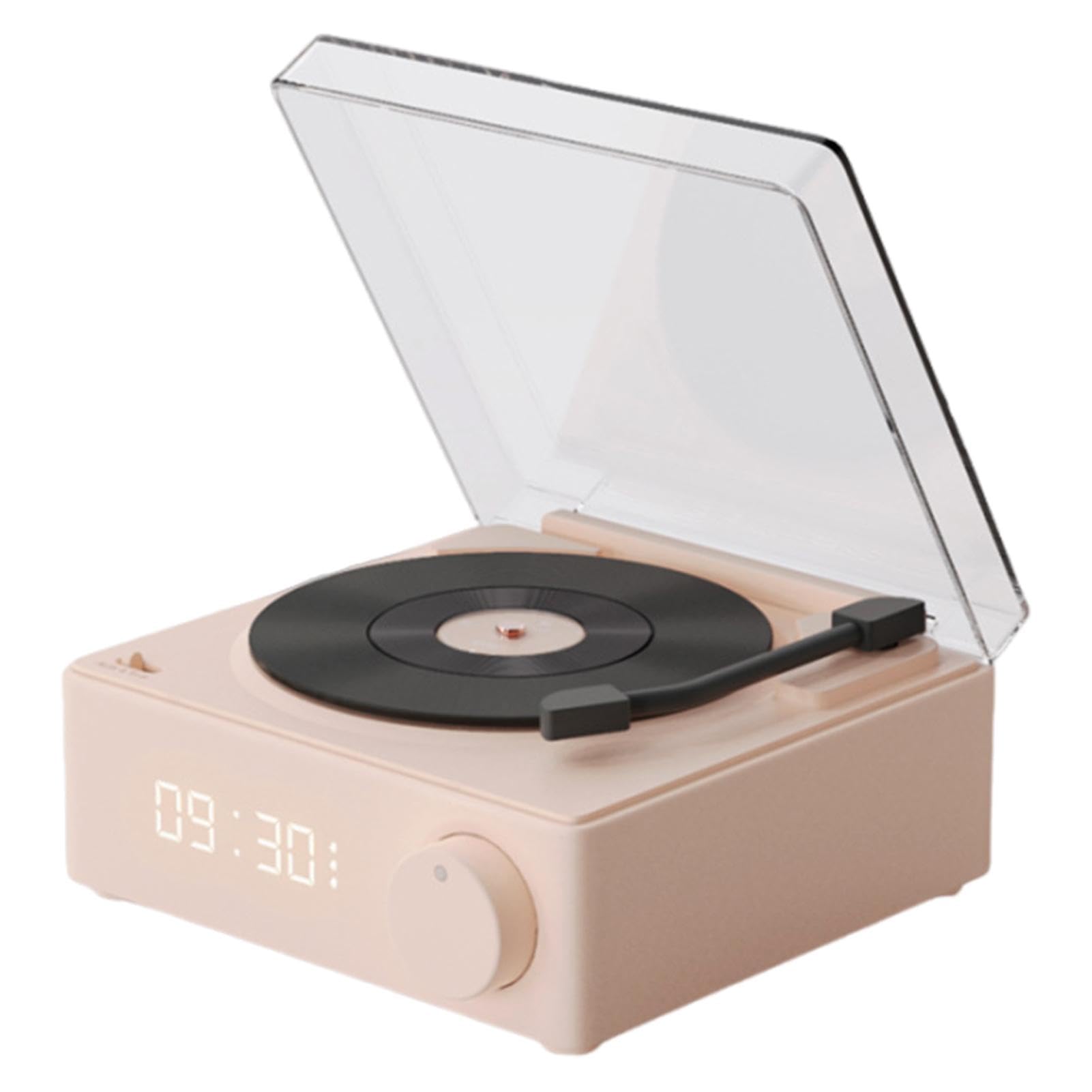Wireless Turntable with Built-in Speakers, Portable Record Player for Outdoor Activities, Smart Bluetooth Speaker for Yard, Travel, and Home Entertainment