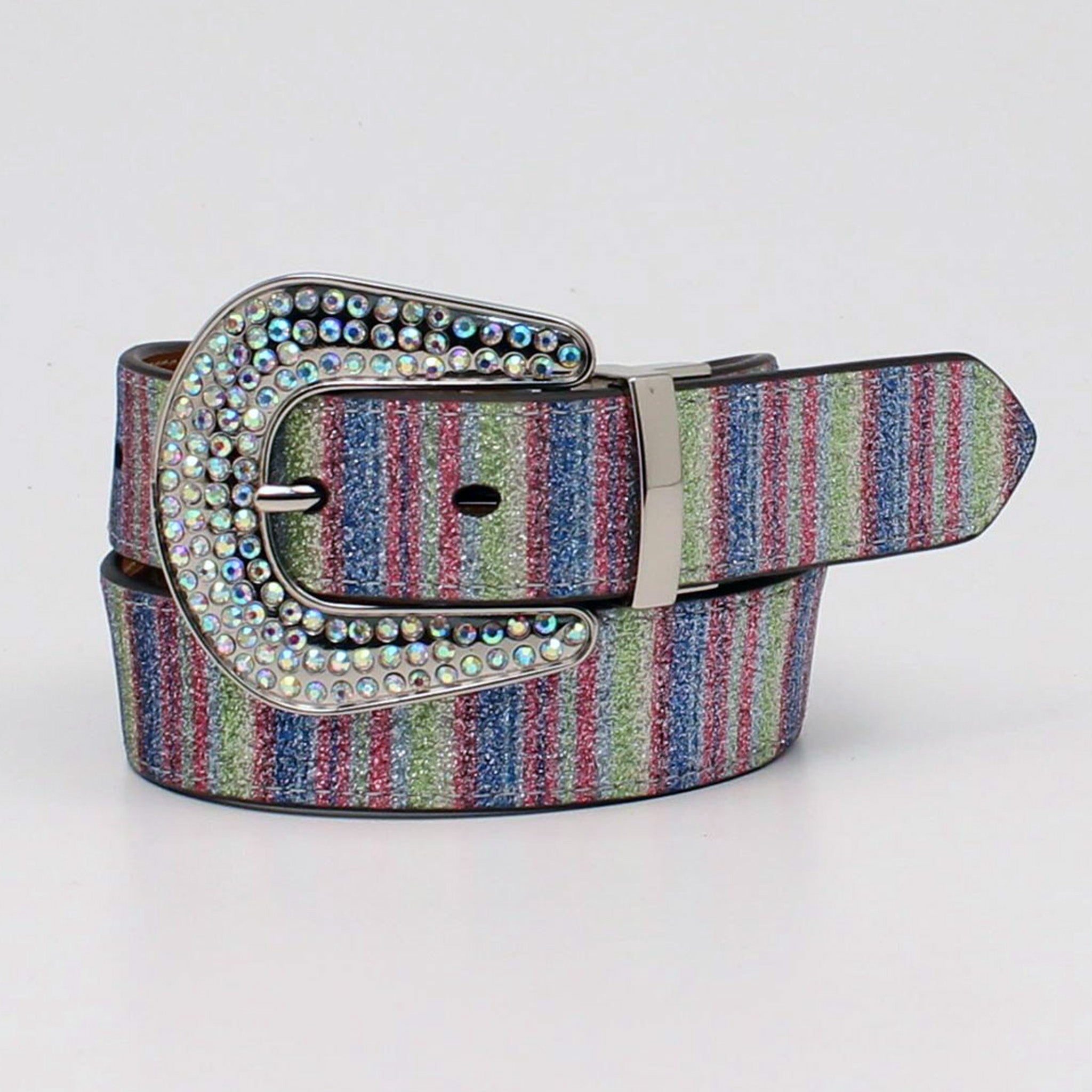 Angel Ranch Girls Reversible Cactus Belt - Adjustable Western Style Fashion Accessory for Cowgirl Outfits & Country Themed Parties