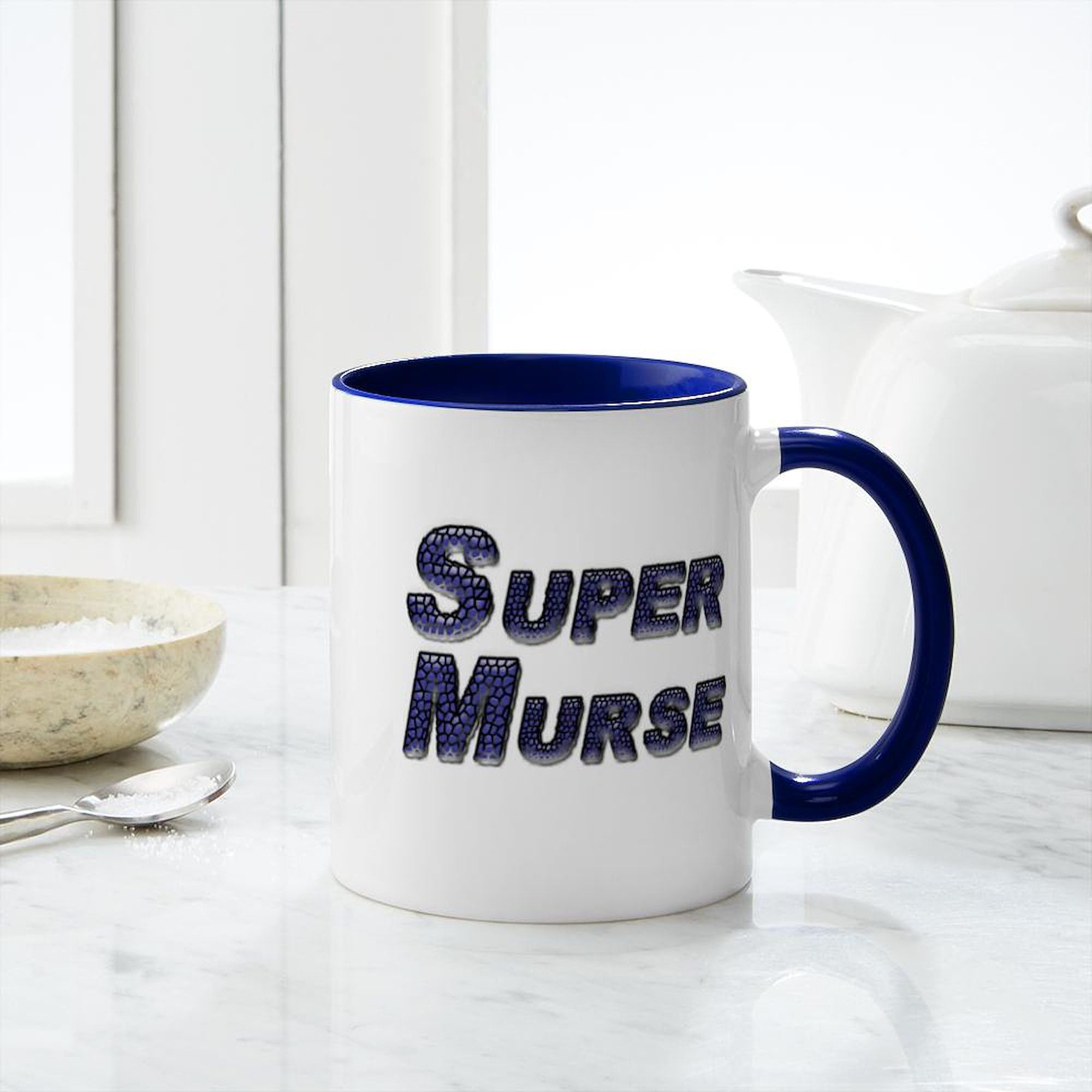 Super Murse Mugs 11 oz (325 ml) Ceramic Coffee Cup - Perfect for Home, Office & Gifts | CafePress