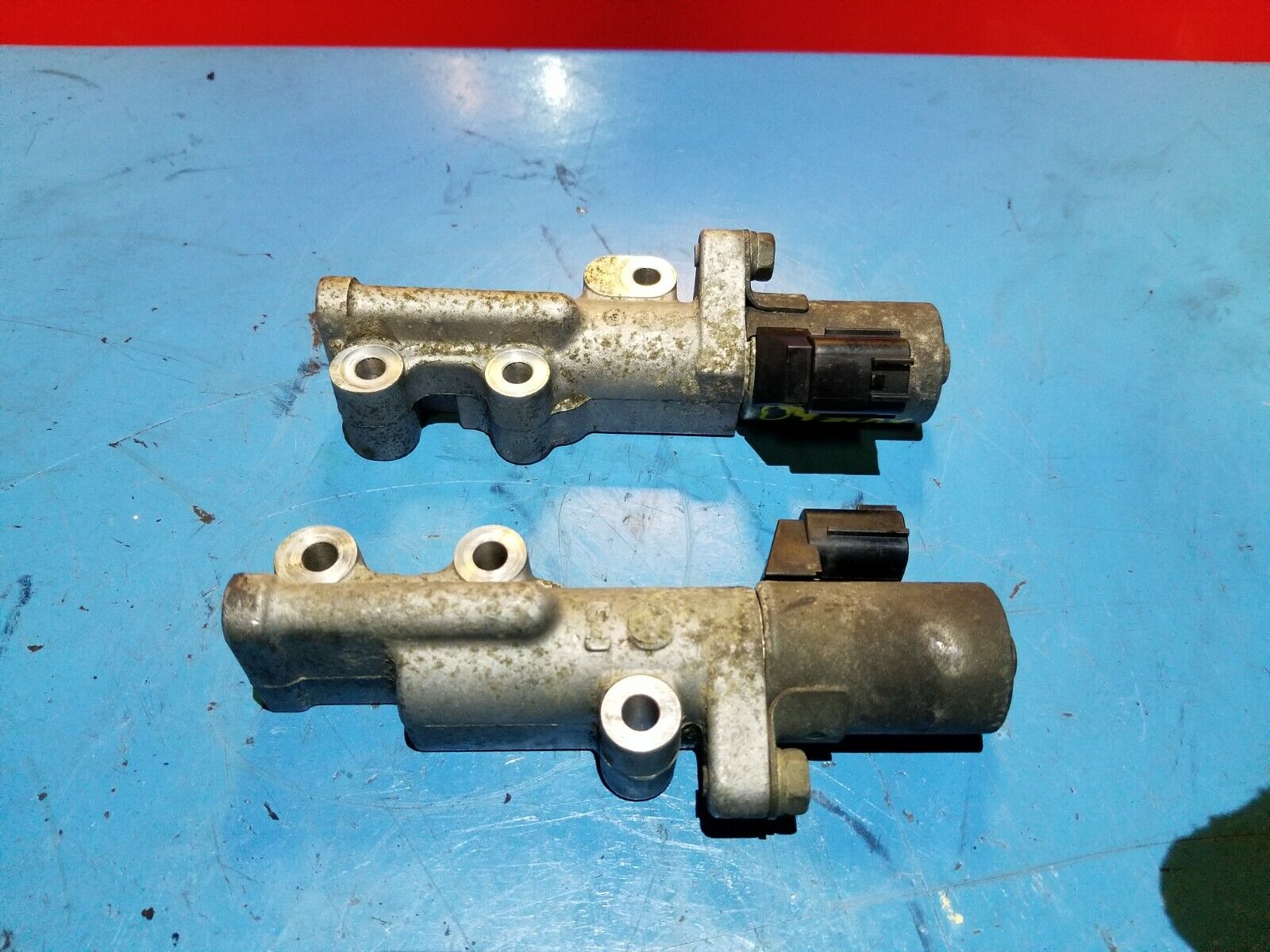 2003-2006 Nissan Maxima VVT Variable Timing Valve Solenoid - OEM Replacement (2-Piece Set) - Fits 110K+ Miles - Improve Engine Performance & Fuel Efficiency