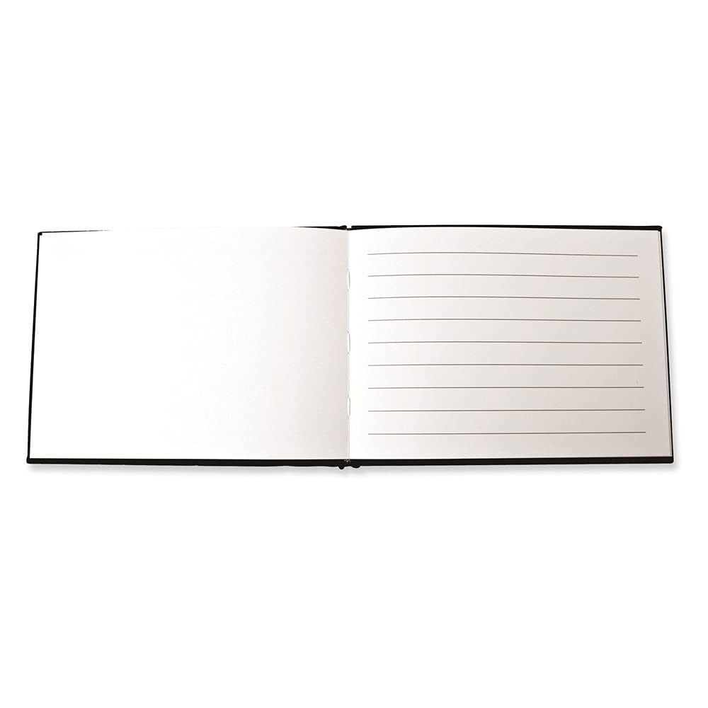 Elegant Silver-Plated Wedding Guest Book - Holds 300 Signatures - Perfect for Anniversary, Bridal Shower & Reception Keepsake