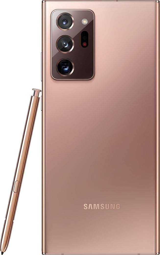 Samsung Galaxy Note 20 128GB Mystic Bronze Verizon Locked (Renewed) - Premium Refurbished Smartphone for Business & Entertainment
