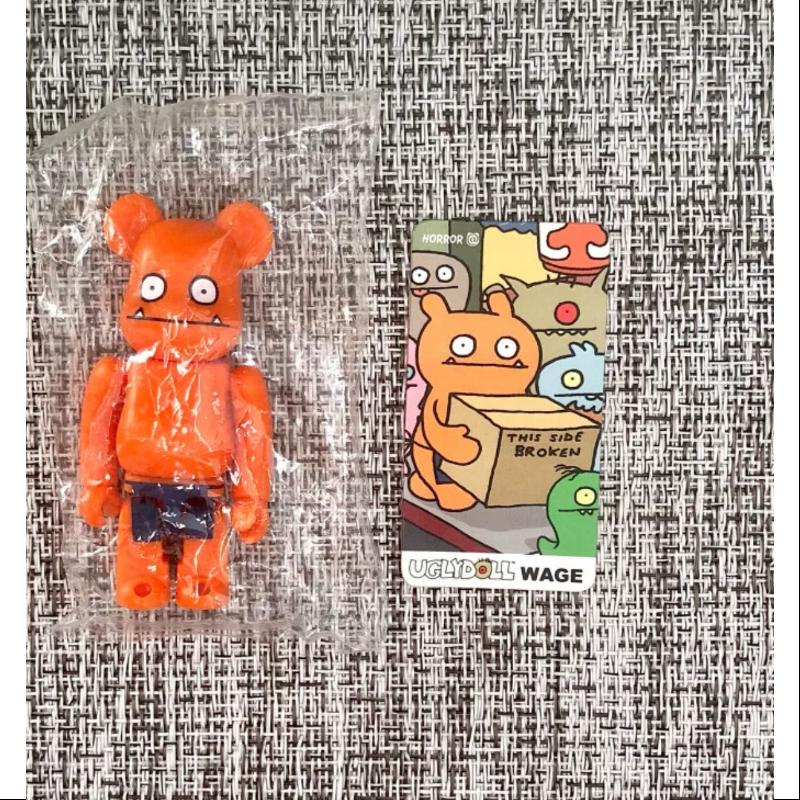 Bearbrick Series 19 HORROR UGLYDOLL WAGE 100% Collectible Figure - Limited Edition Vinyl Art Toy for Horror Fans & Collectors | Perfect for Display, Gifts, and Anime Decor