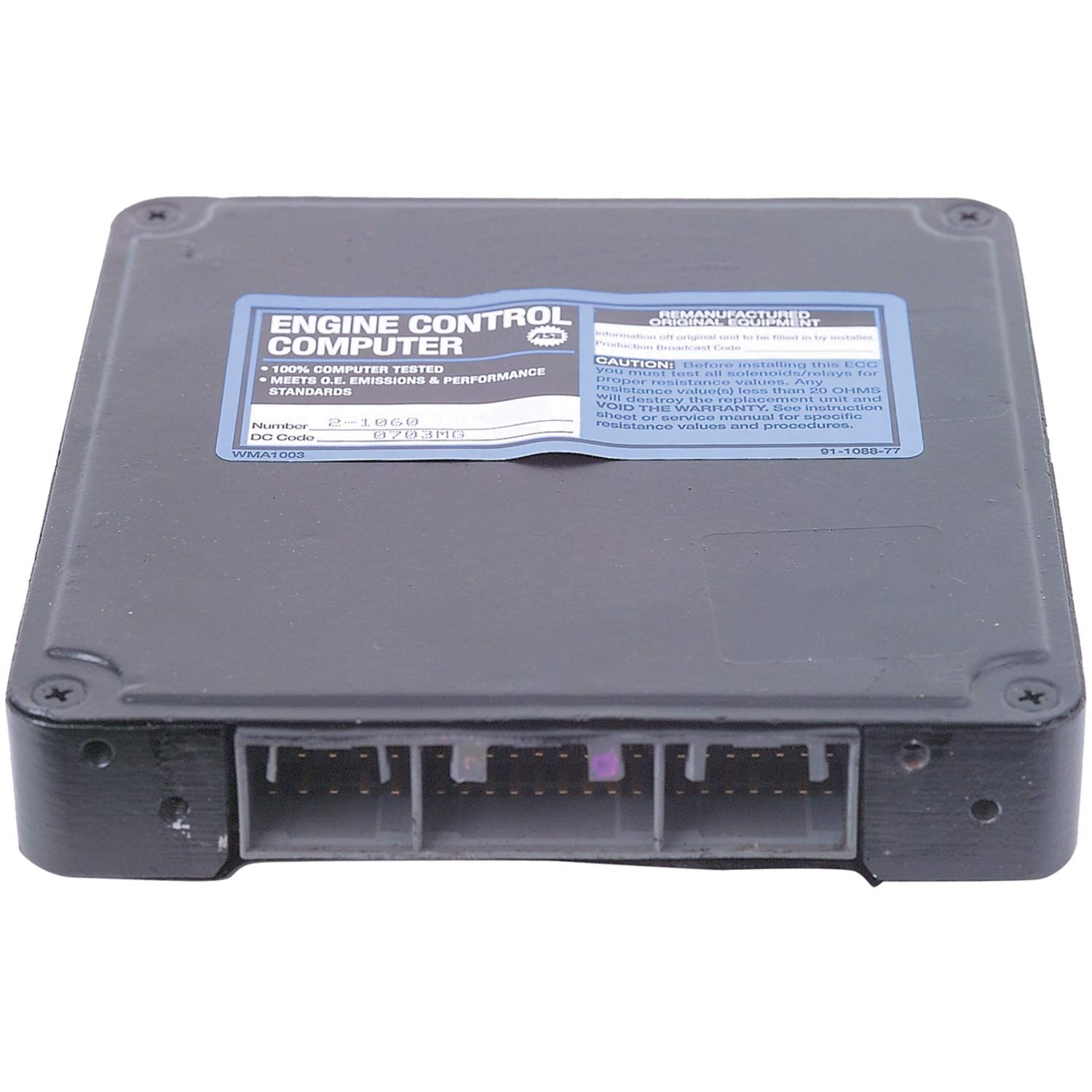 Cardone 72-1060 Remanufactured Engine Control Module (ECM) - Compatible with Select Vehicle Models - Improve Engine Performance & Fuel Efficiency - Perfect for Car Repairs & DIY Automotive Projects