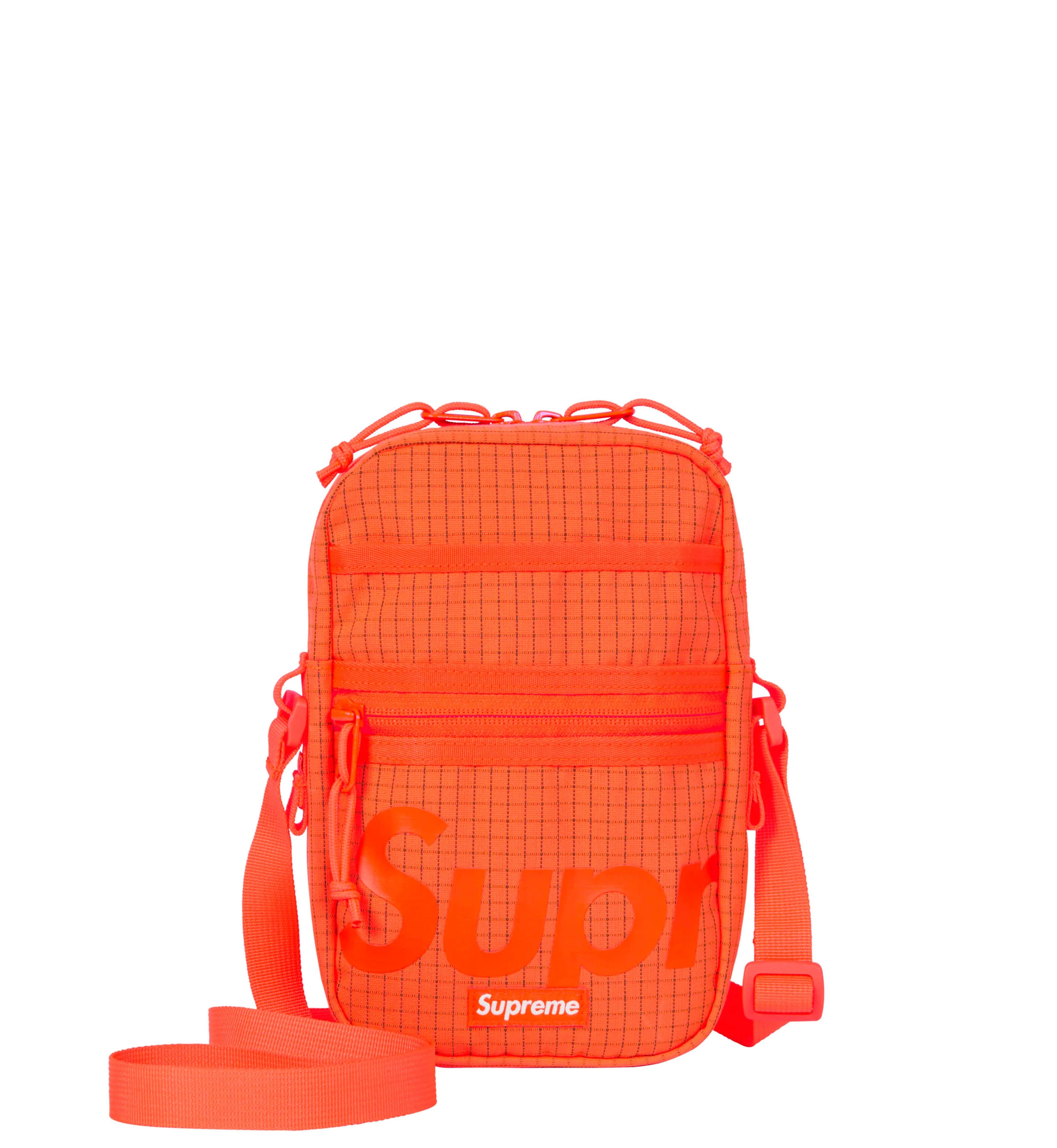 Supreme SS24 Shoulder Bag - Orange Crossbody Bag for Men & Women - Perfect for Travel, Gym, and Everyday Use