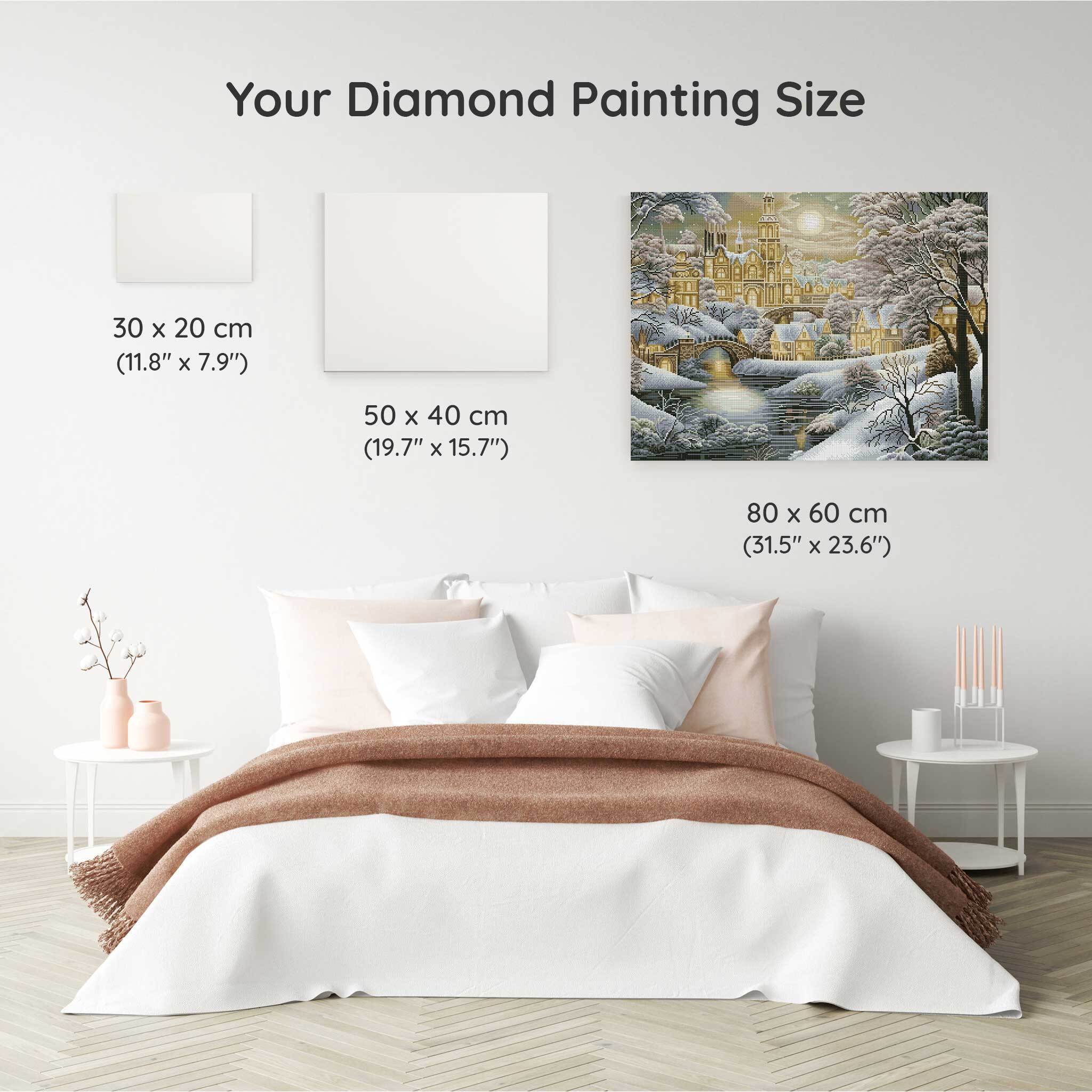 Golden Castle - Elegant Home Decor & Medieval Themed Gifts for Living Room, Bedroom, or Office | Perfect for Renaissance Fairs, D&D Gaming, and Fantasy Lovers