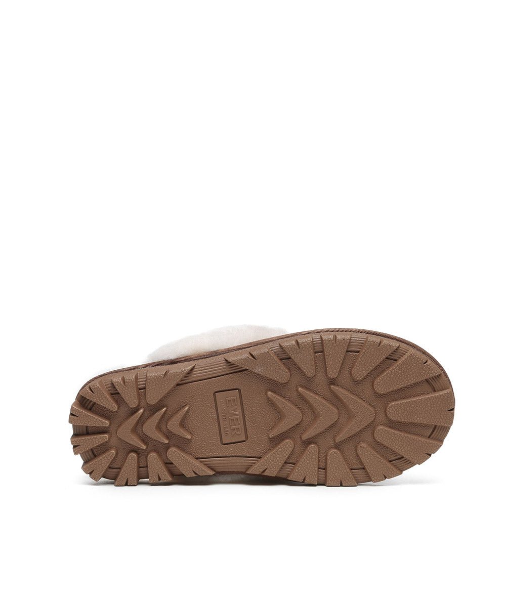 Men's UGG Scuff Slippers - Cozy Indoor/Outdoor House Shoes for Winter Comfort - Perfect for Lounging at Home, Running Errands & Cold Weather Wear