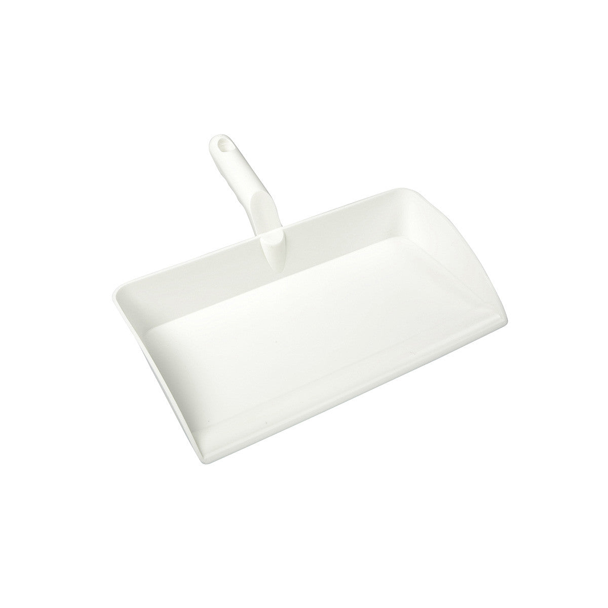 FBK 12 Open Dustpan - Heavy Duty Plastic Broom Dust Pan with Long Handle for Easy Sweeping - Ideal for Home, Kitchen, Garage & Office Cleaning