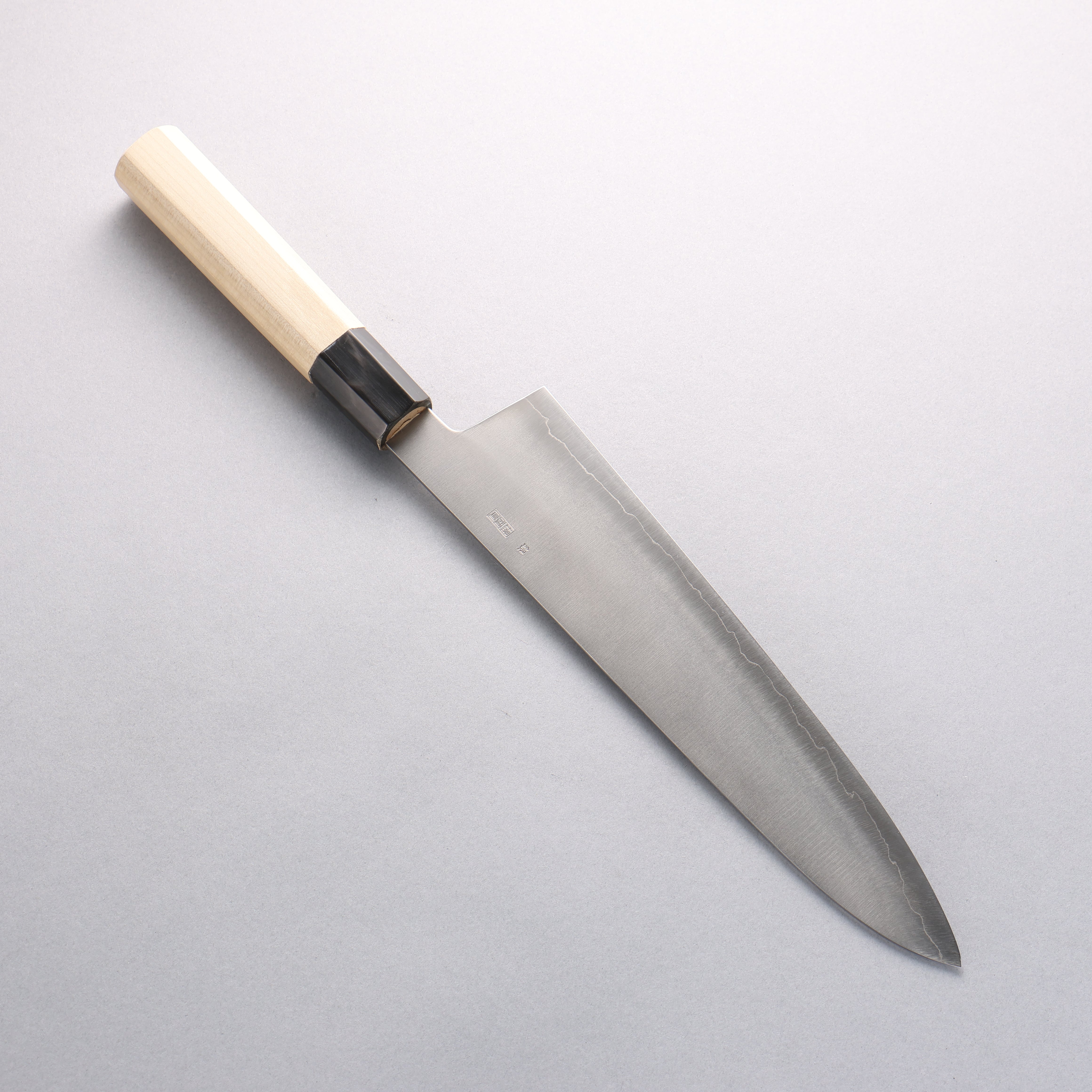 Premium Kikuzuki Silver Steel No.3 Gyuto Chef Knife 240mm - Japanese Magnolia Wood Handle - Professional Kitchen Knife for Slicing, Dicing & Meat Cutting