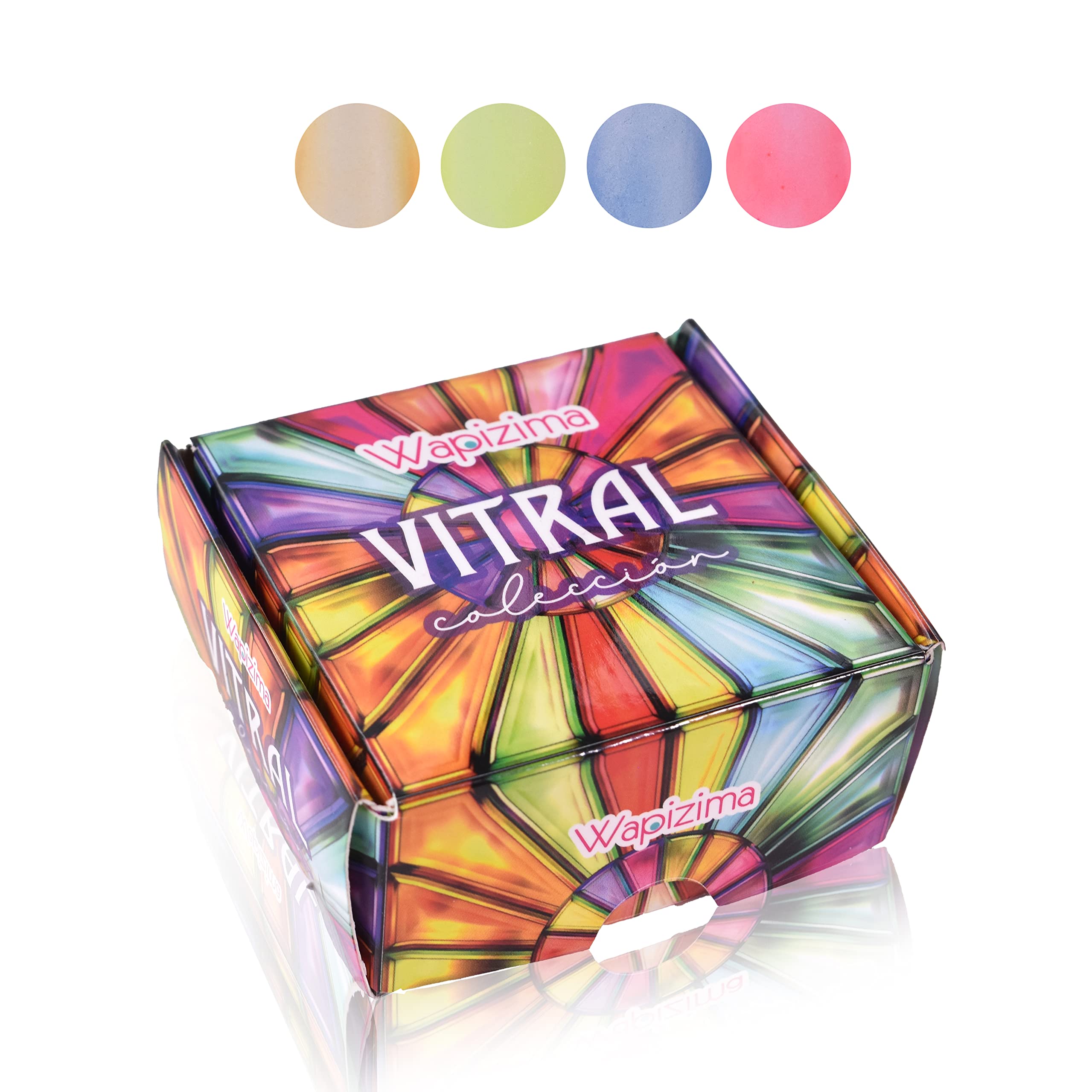 VITRAL Acrylic Nail Powder Set of 4 - Fantasy Nail Art Kit for Professional & DIY Manicures - Perfect for Gel Extensions, Ombre Nails & Special Occasion Designs
