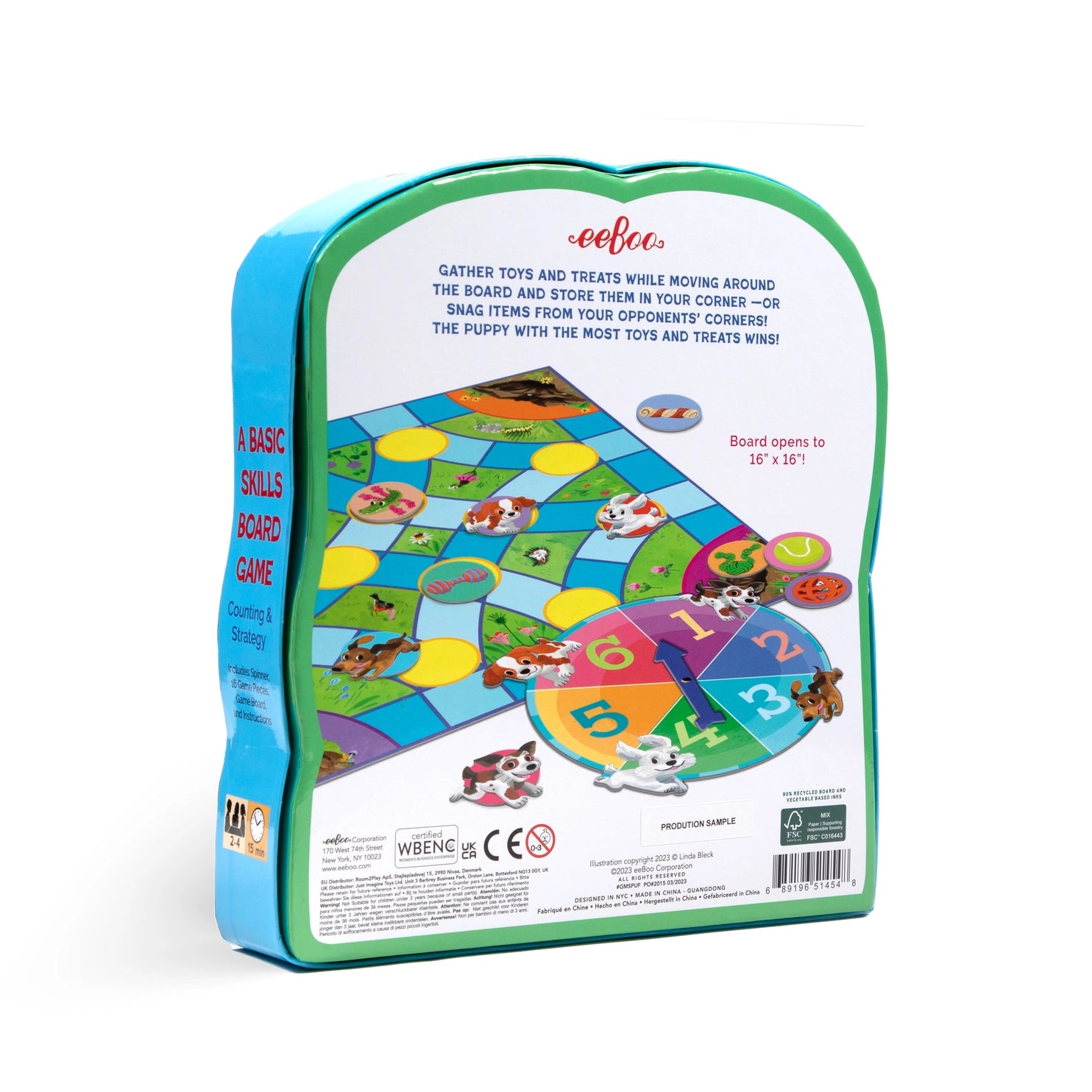 Puppy Fuffle Shaped Board Game - Fun Family Strategy Game for Kids & Adults | Perfect for Birthday Parties, Game Nights & Indoor Activities