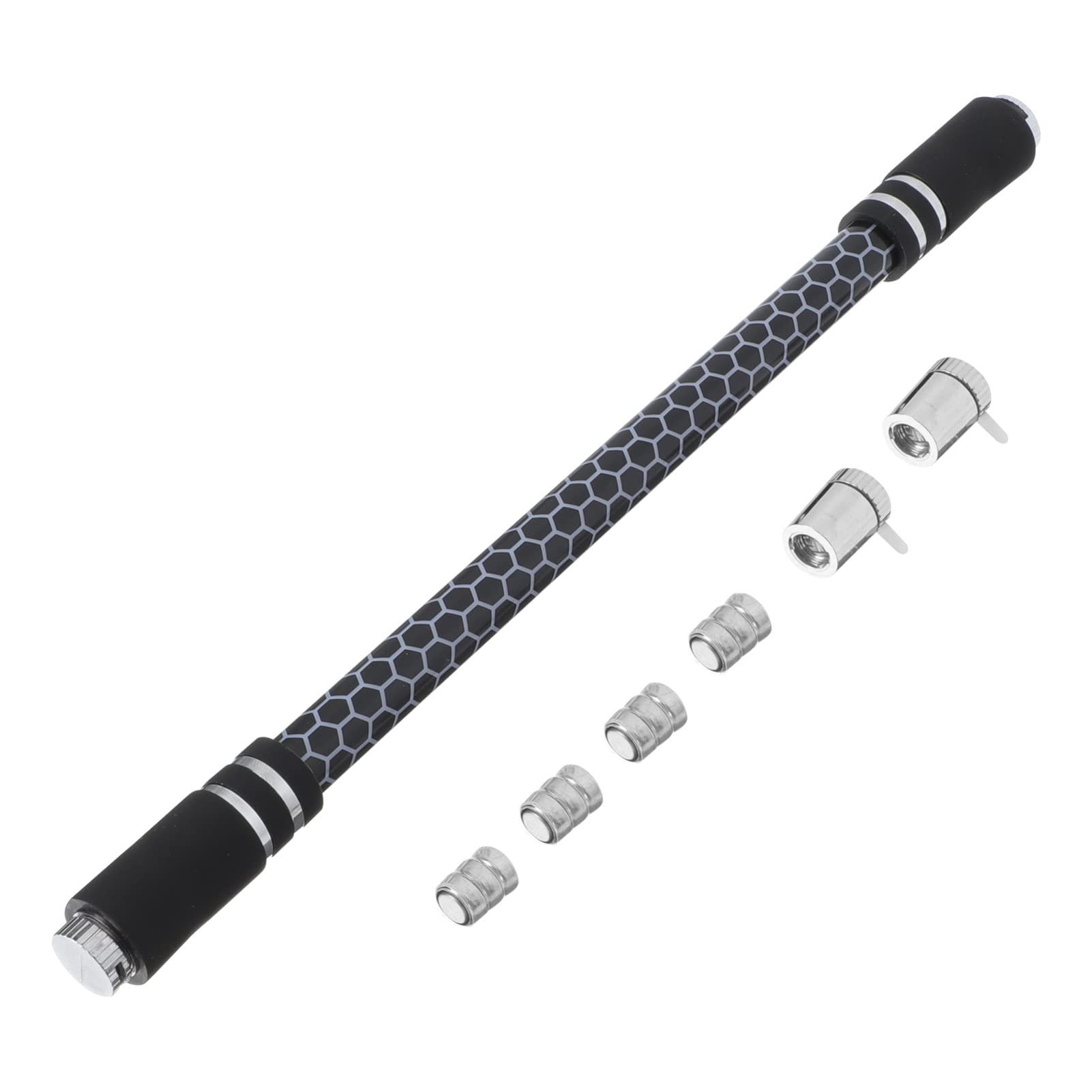 SOLUSTRE LED Spinning Pen - Light Up Rotating Rolling Finger Pen for Stress Relief, Fidget Toy & Student Entertainment (Non-Writable) - Perfect for Office, Classroom & Anxiety Relief