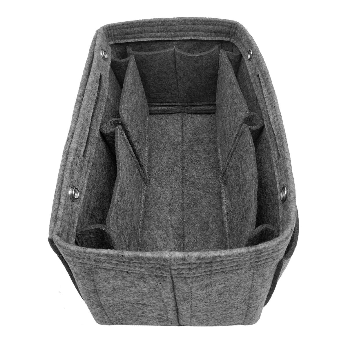 LEXSION Felt Purse Organizer Insert - Multi Pocket Handbag Organizer with 8 Compartments | Perfect for Tote Bags, Backpacks & Travel Accessories Organization