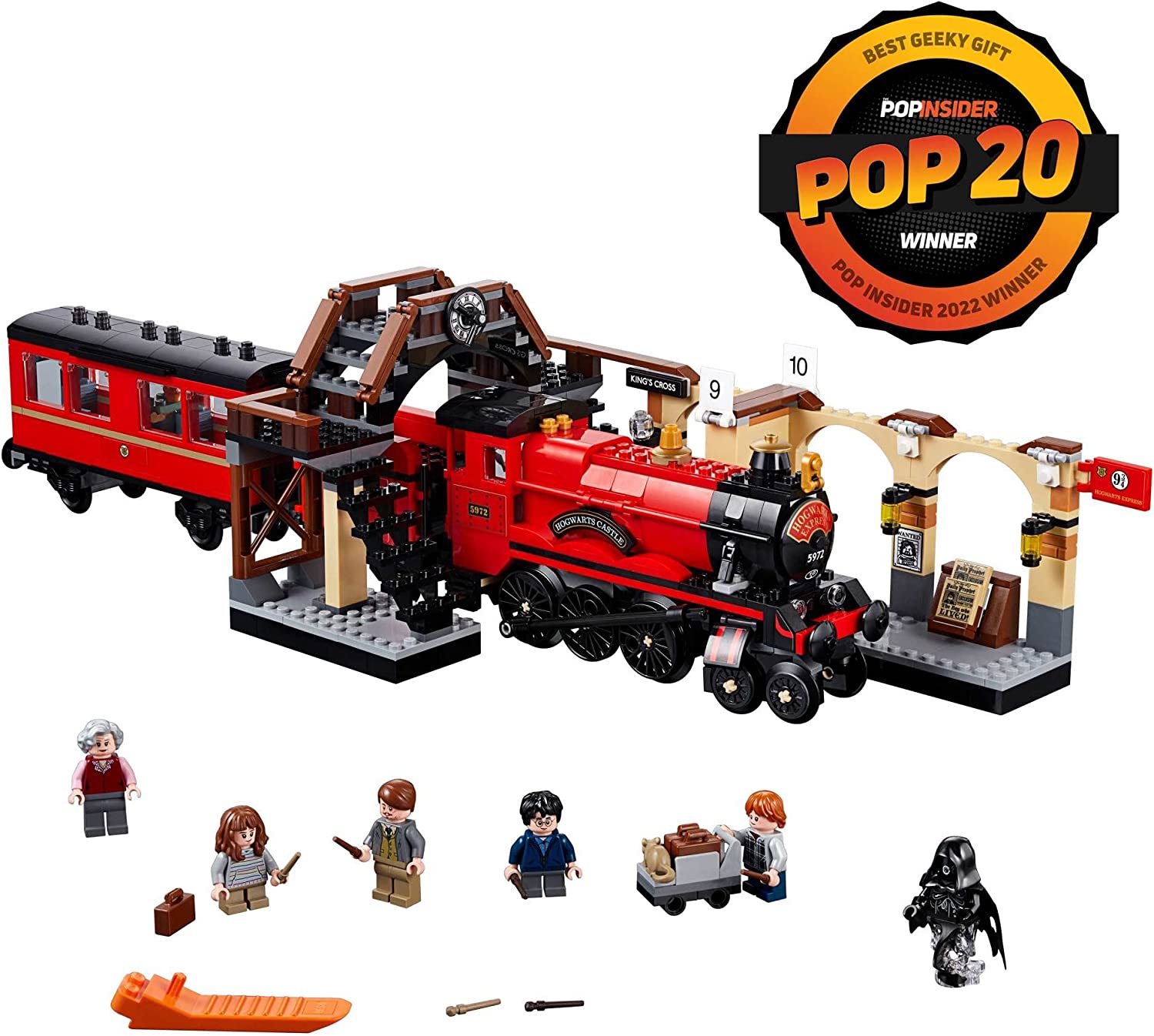 LEGO Harry Potter Hogwarts Express 75955 Building Kit - Collectible Train Set with Harry, Ron & Hermione Minifigures - Perfect for Kids & Adult Fans - Great Gift for Birthday & Christmas