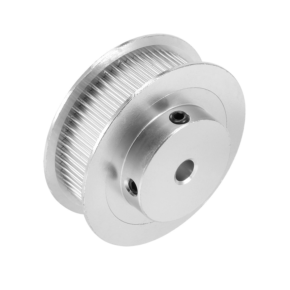 uxcell 60 Teeth Aluminum Timing Belt Pulley, 5mm Bore 2mm Pitch - Perfect for 3D Printers, CNC Machines & Robotics Projects