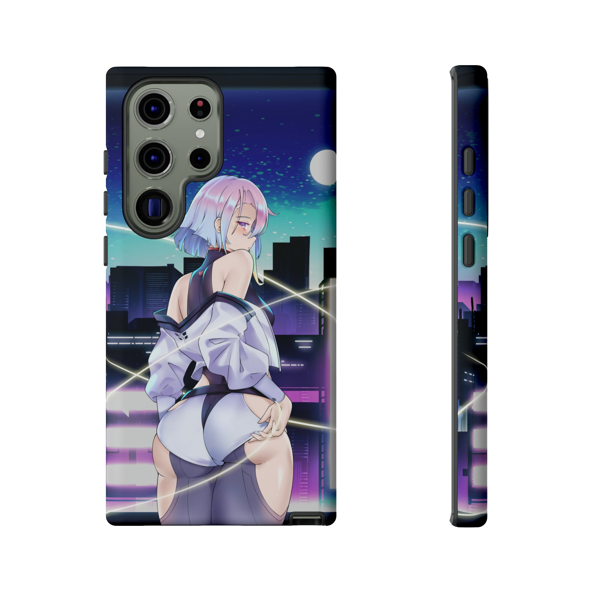 LUCY KUSHINADA Anime Phone Case for iPhone 15 14 13 12 Pro Max - Cute Japanese Cartoon Character Shockproof Protective Cover - Perfect for Anime Fans, Cosplay, and Daily Use