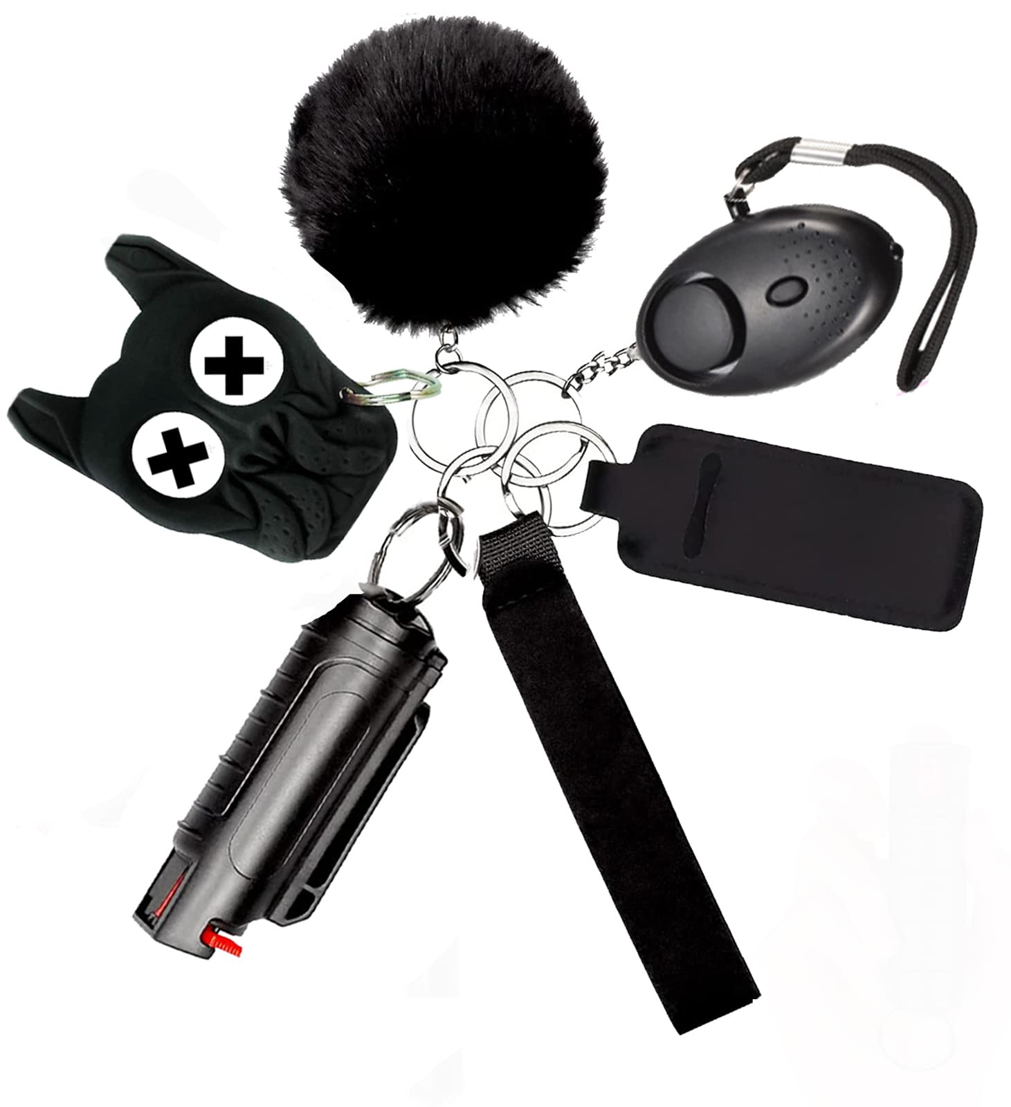 Stylish Leather Keychain Wristlet Set for Women - Perfect Gift for Best Friends, Daily Use & Travel Essentials