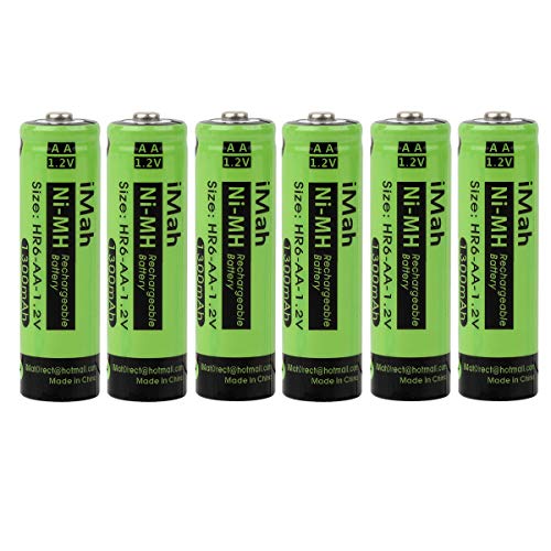 6-Pack, 1300mAh
