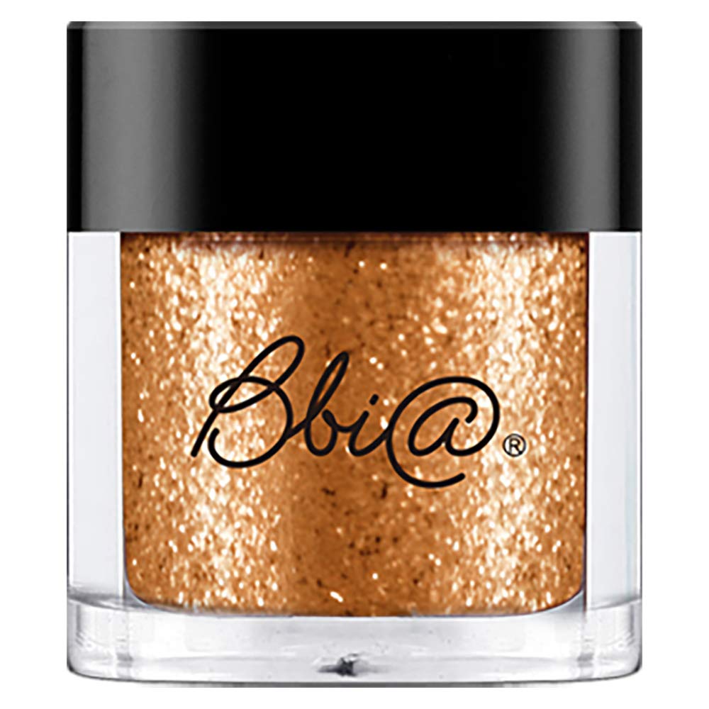 BBIA Pigments Glitter Eyeshadow - Tasty Make Up Series (02 Spicy Taste) 0.06oz | Long-Lasting Shimmer & Sparkle for Party, Night Out & Special Occasions