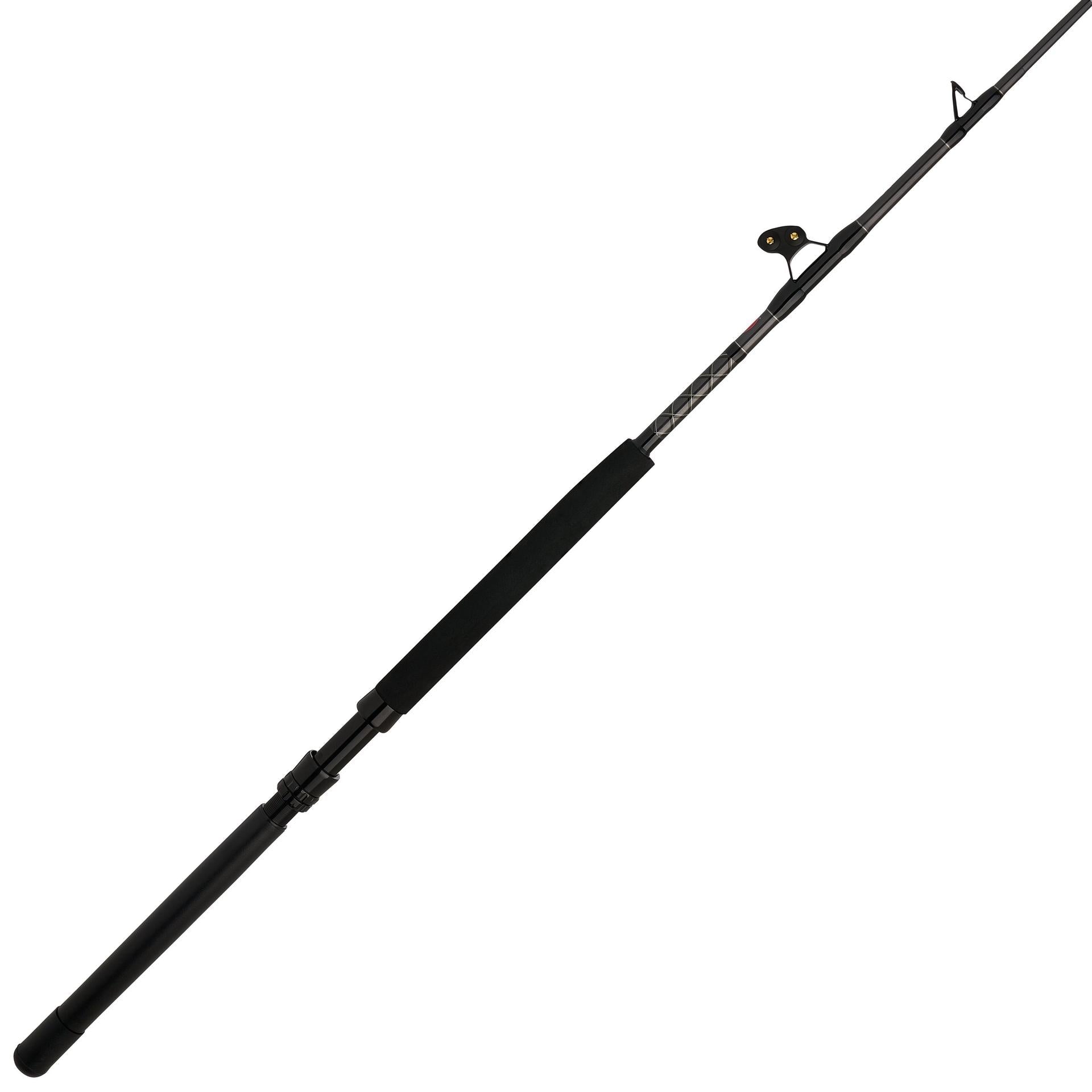 Ally™ II Straight Butt Conventional Boat Rod - Heavy Duty Saltwater Fishing Rod for Offshore & Deep Sea Angling - Perfect for Trolling, Bottom Fishing & Big Game Fishing
