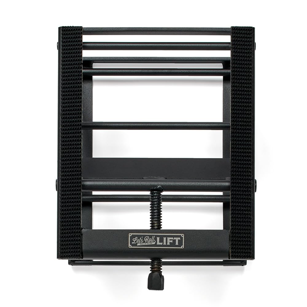 Heavy-Duty Motorcycle Scissor Lift Jack Stand 1200 lb Capacity - USA Made Motorcycle Lift Platform for Garage Maintenance & Repair - Stable Mobile Bike Jack for Cruisers, Sport Bikes & ATVs - Perfect for DIY Repairs, Oil Changes & Tire Maintenance