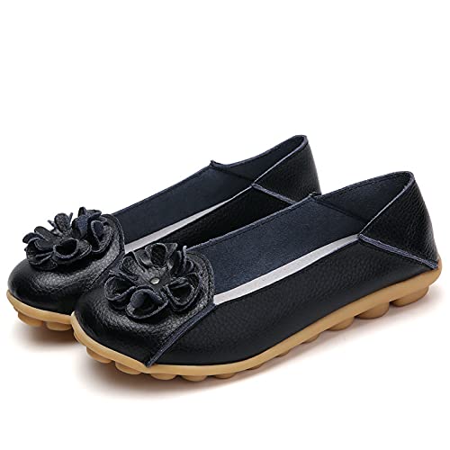 Women's Comfortable Slip-On Peas Shoes - Casual Flat Loafers for Everyday Wear | Perfect for Work, Walking & Travel