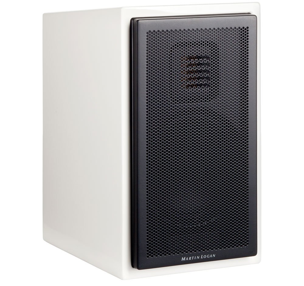 MartinLogan Motion 15 Gloss White Bookshelf Speakers - Premium Hi-Fi Audio for Home Theater & Music Listening (Pair) | Perfect for Living Rooms, Studios & Audiophile Setups