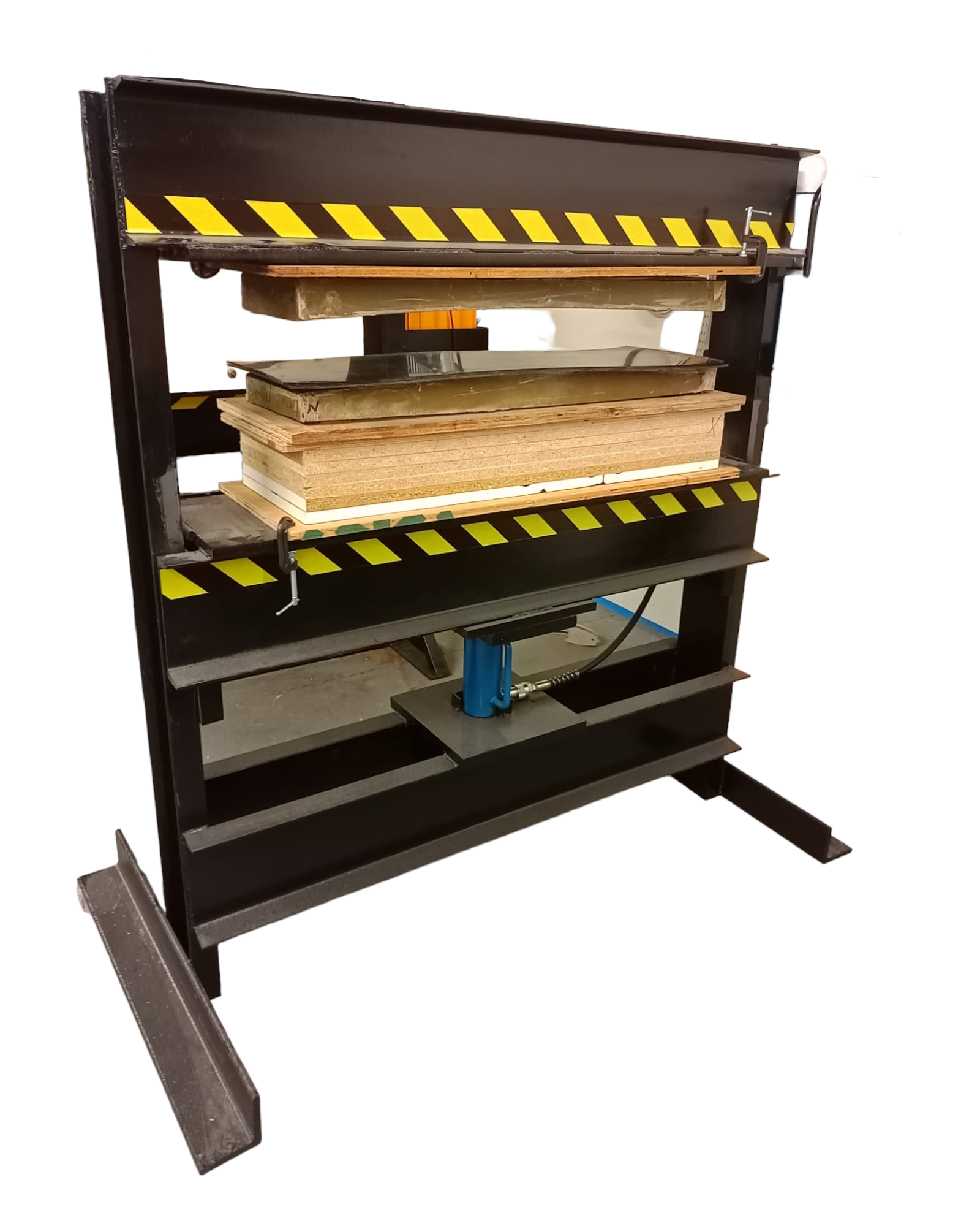 Hydraulic Press for Single Bay Skateboard - Heavy Duty Standard Model for Skateboard Repair & Customization | Perfect for DIY Skateboard Shaping & Maintenance