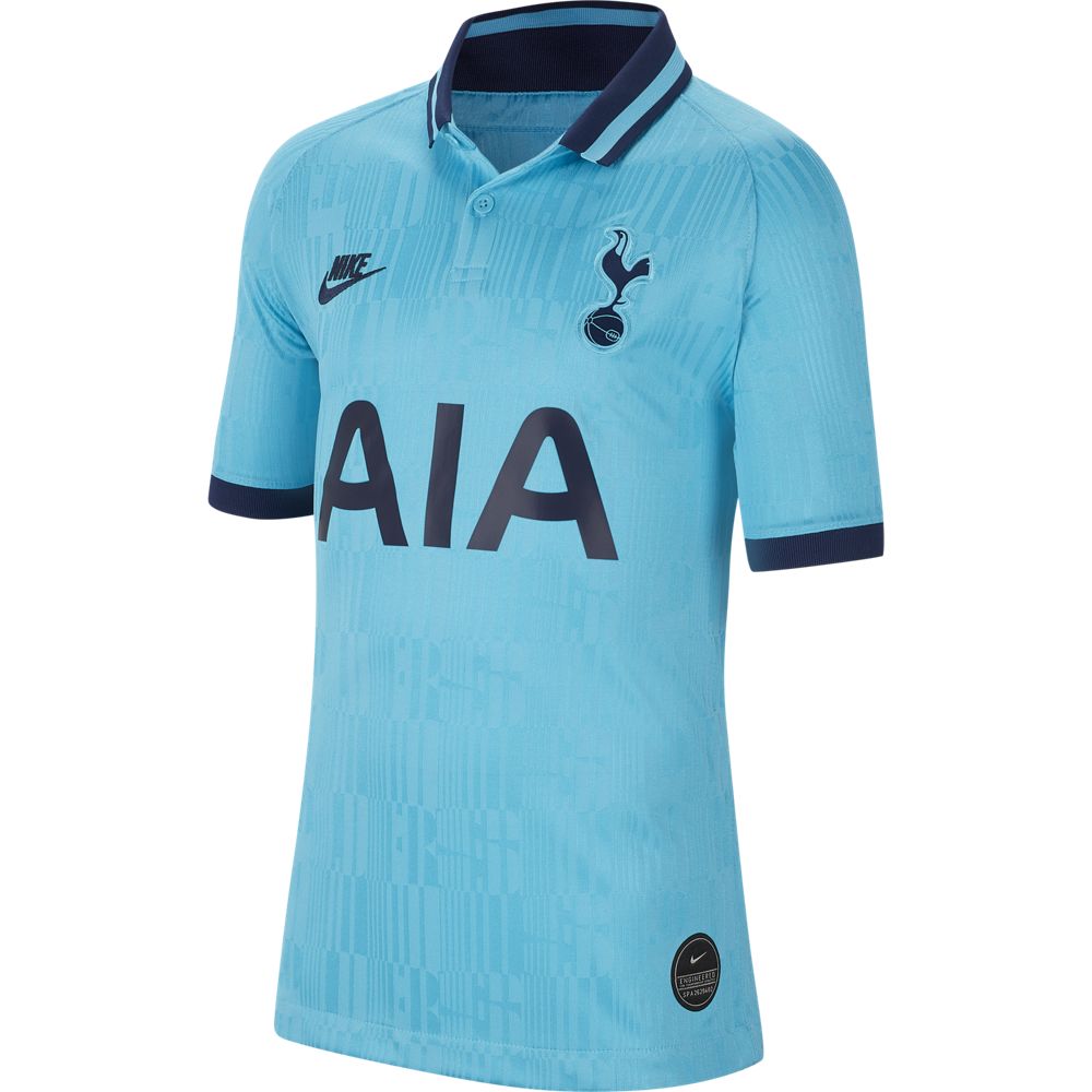 Nike Tottenham Hotspur 2019/20 Stadium Third Big Kids' Soccer Jersey - Authentic Youth Football Shirt for Boys & Girls - Perfect for Matchdays, Training & Fan Support