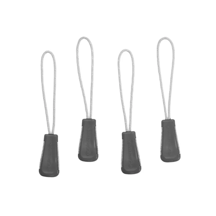 Eagle Creek Reflective Zipper Pull Set - 4 Pack Waterproof Zipper Accessories for Backpacks, Luggage & Outdoor Gear - Enhance Visibility & Safety for Night Hiking, Camping & Travel