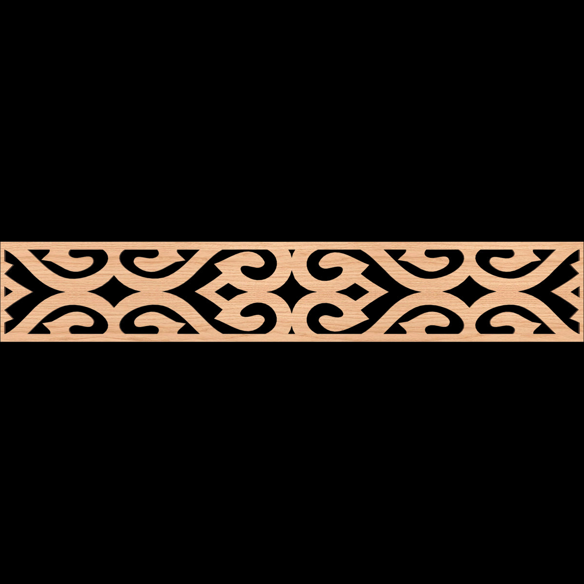 Keene Fretwork Moulding - Decorative Wood Trim for Home & Furniture | Perfect for DIY Projects, Wall Paneling and Cabinet Accents